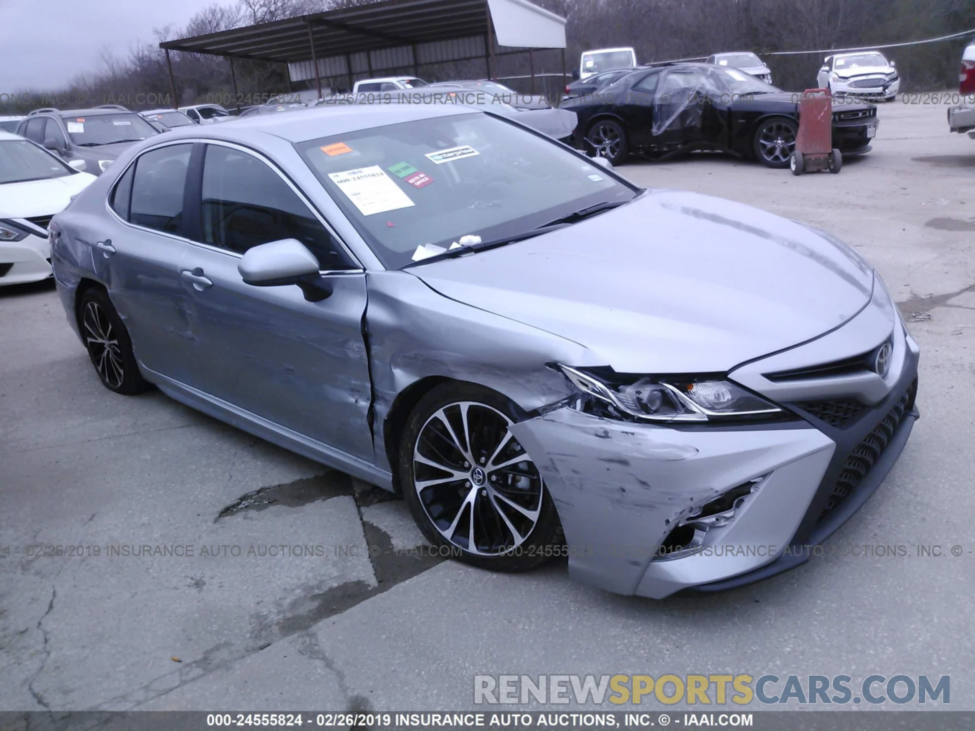 1 Photograph of a damaged car 4T1B11HK4KU166630 TOYOTA CAMRY 2019