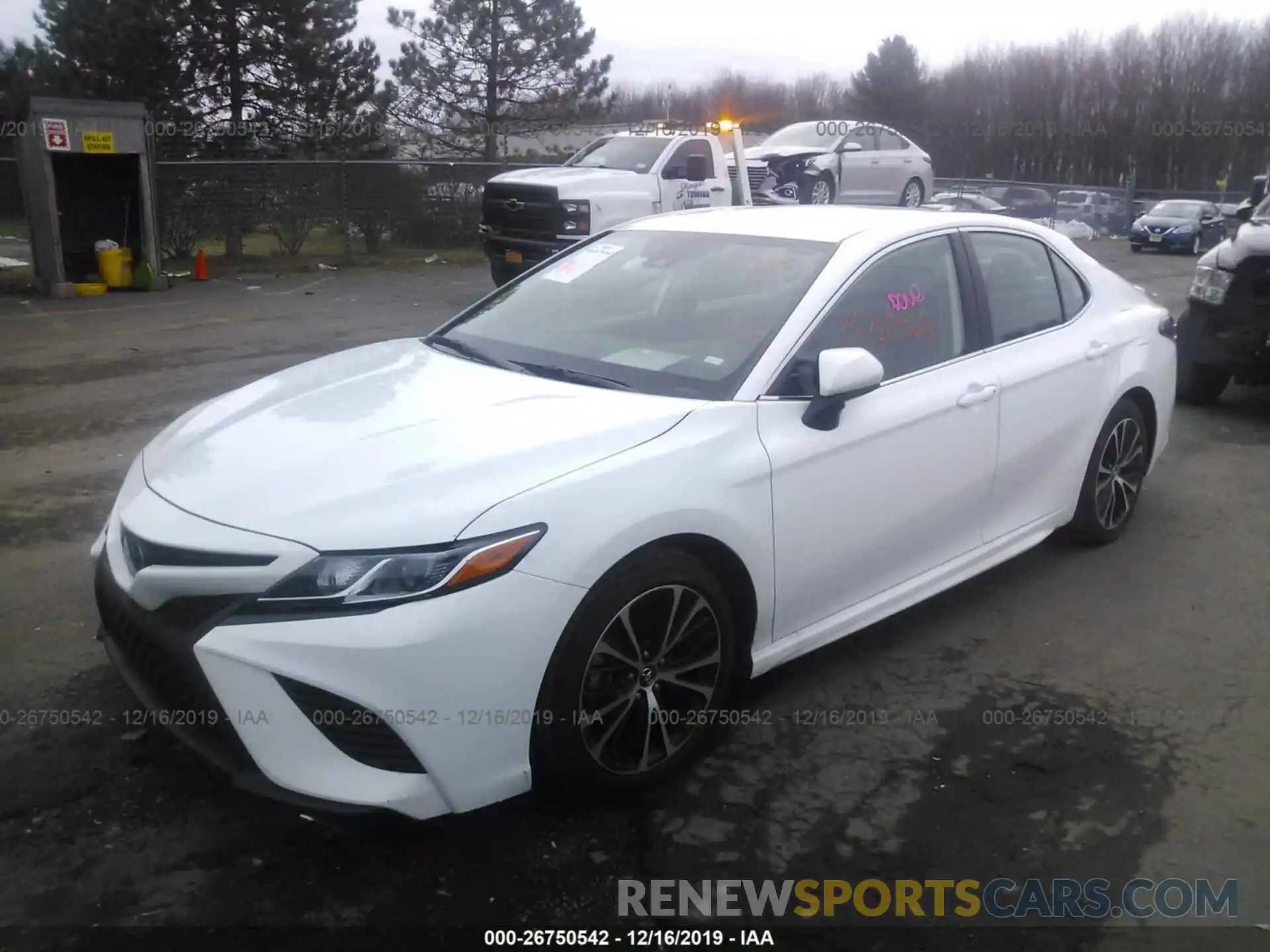 2 Photograph of a damaged car 4T1B11HK4KU167194 TOYOTA CAMRY 2019