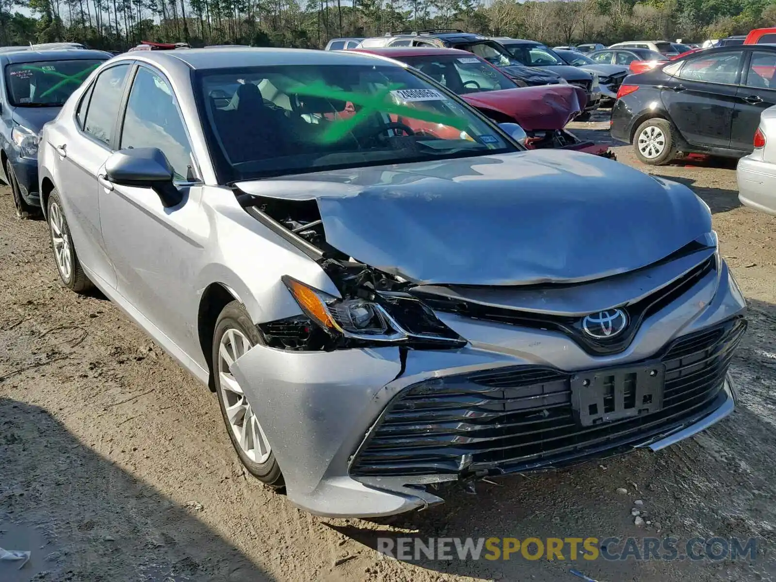 1 Photograph of a damaged car 4T1B11HK4KU167941 TOYOTA CAMRY 2019