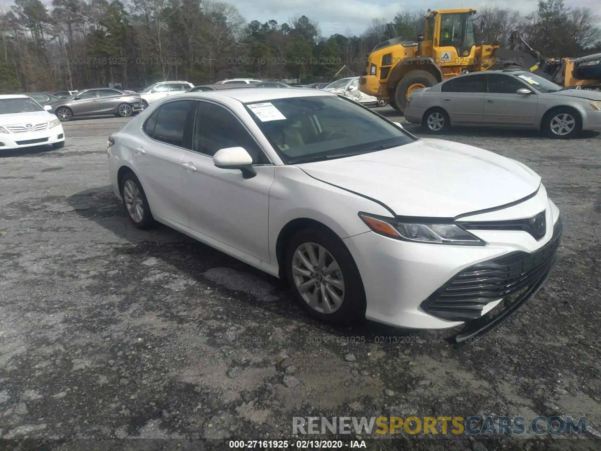 1 Photograph of a damaged car 4T1B11HK4KU171407 TOYOTA CAMRY 2019