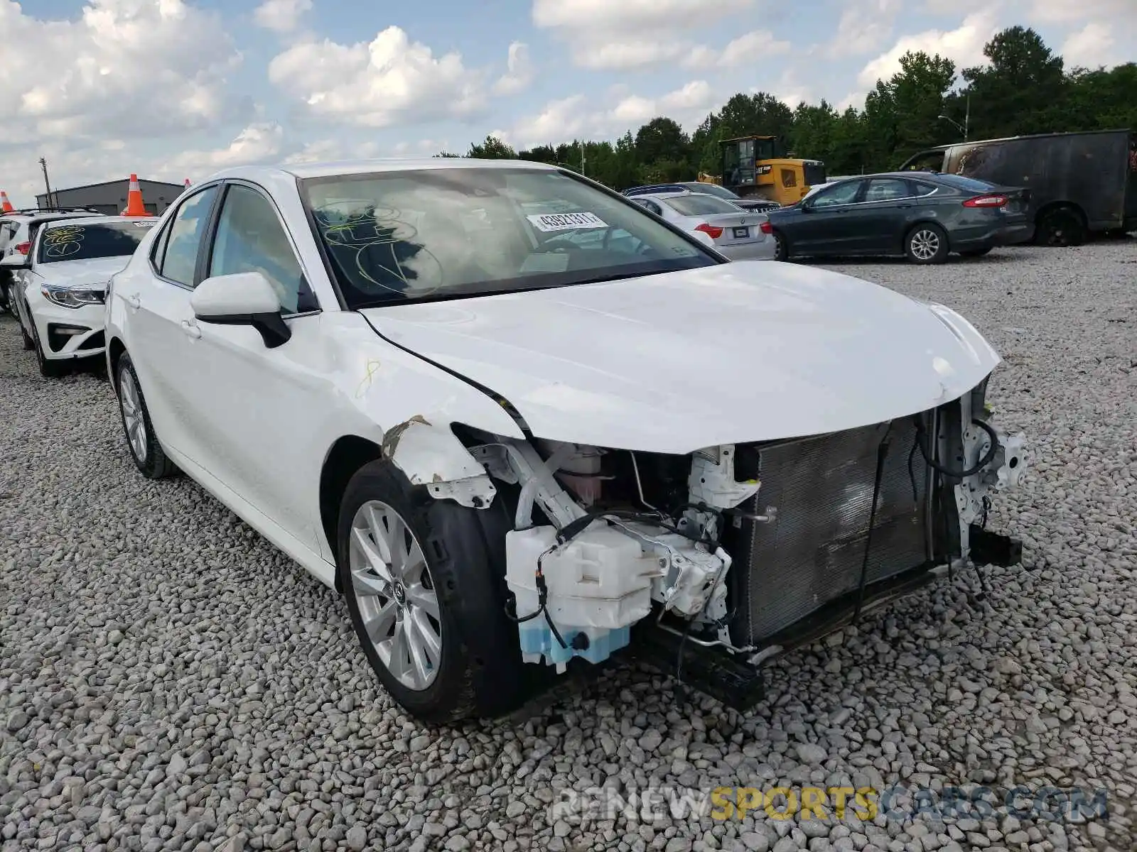 1 Photograph of a damaged car 4T1B11HK4KU172024 TOYOTA CAMRY 2019