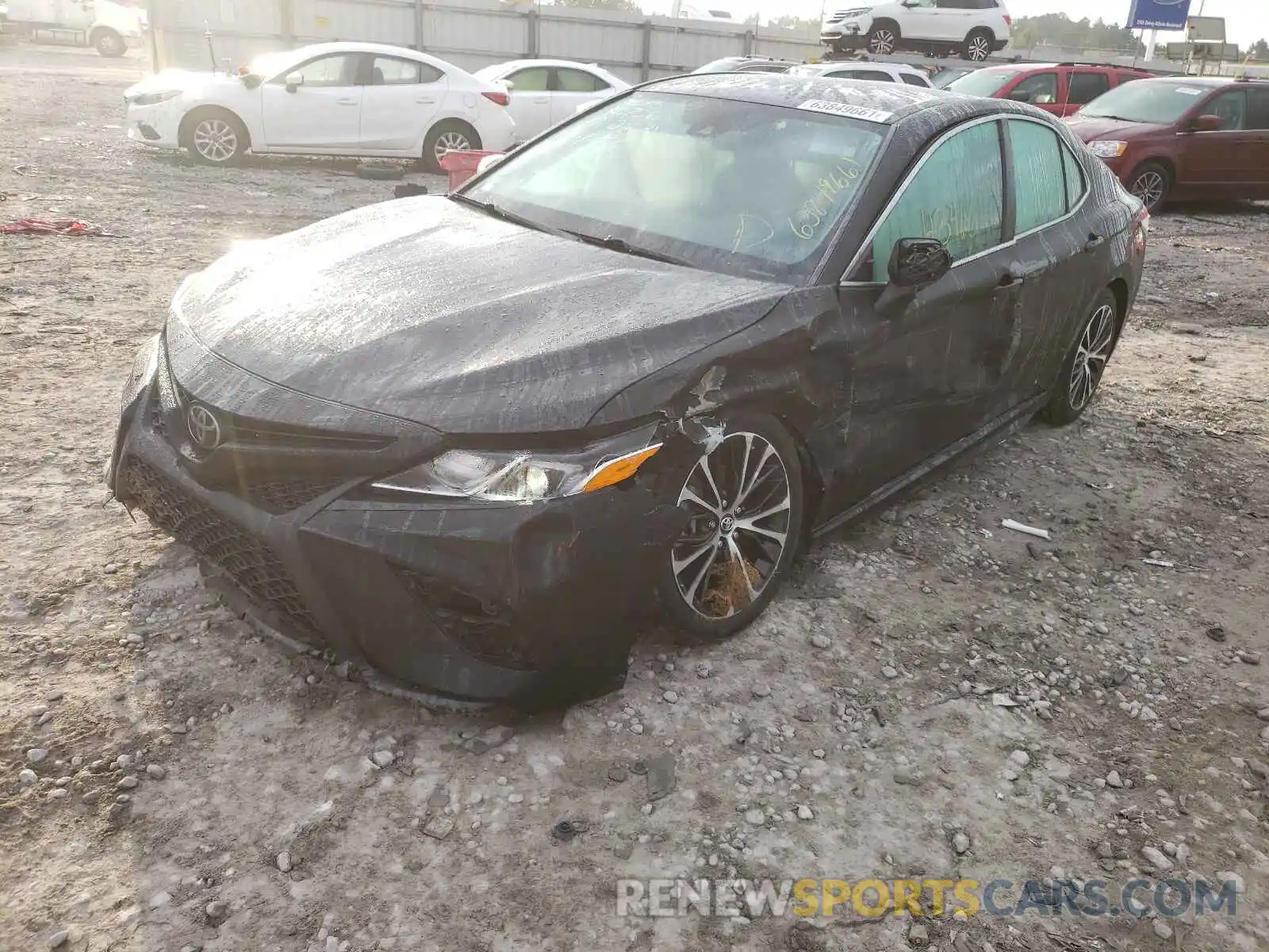 2 Photograph of a damaged car 4T1B11HK4KU172668 TOYOTA CAMRY 2019