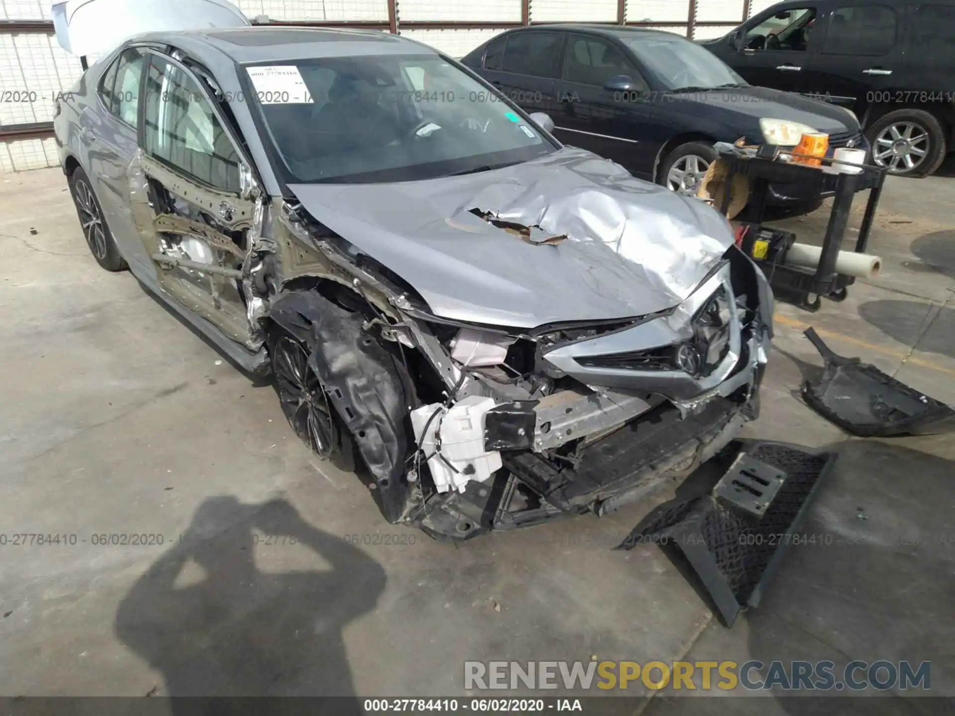 1 Photograph of a damaged car 4T1B11HK4KU173030 TOYOTA CAMRY 2019