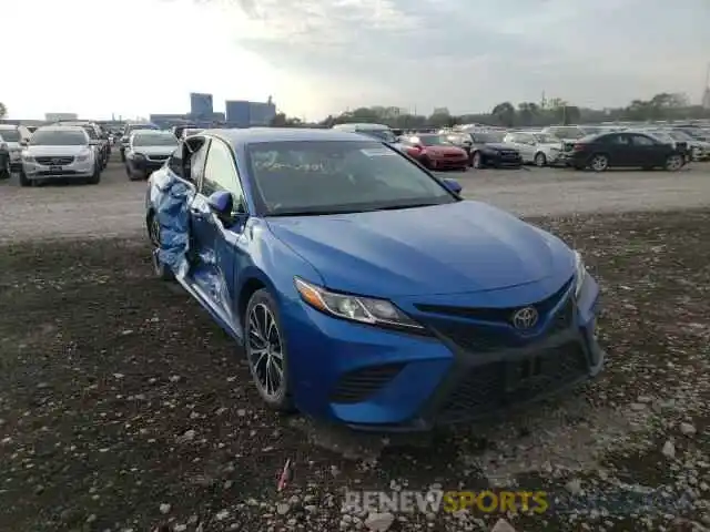 1 Photograph of a damaged car 4T1B11HK4KU173142 TOYOTA CAMRY 2019