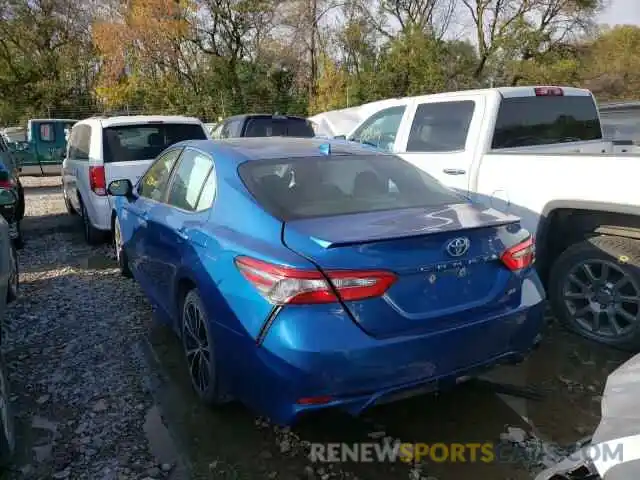 3 Photograph of a damaged car 4T1B11HK4KU173142 TOYOTA CAMRY 2019