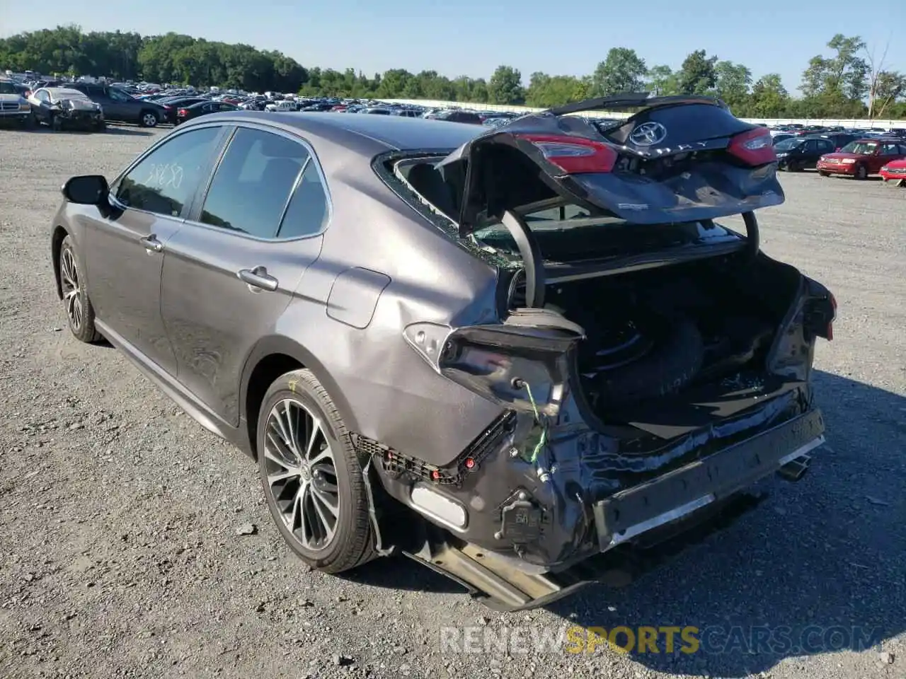 3 Photograph of a damaged car 4T1B11HK4KU174713 TOYOTA CAMRY 2019