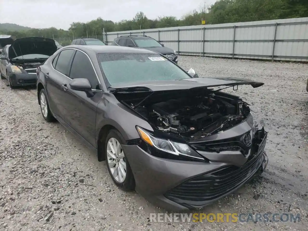 1 Photograph of a damaged car 4T1B11HK4KU175604 TOYOTA CAMRY 2019