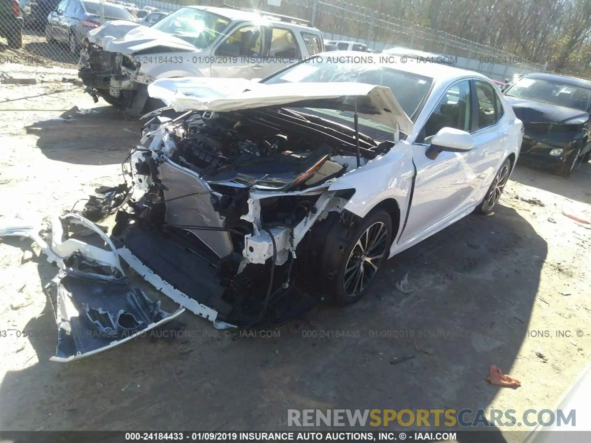 2 Photograph of a damaged car 4T1B11HK4KU175974 TOYOTA CAMRY 2019