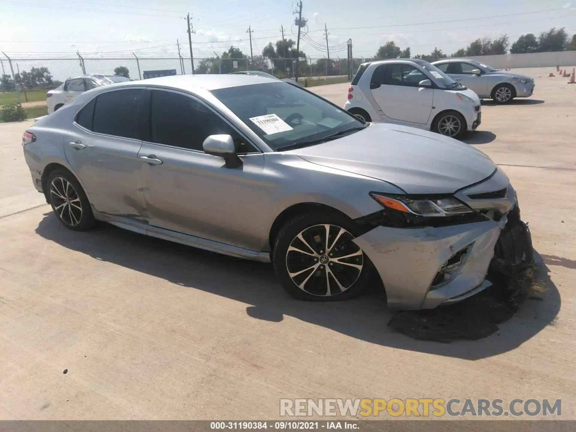 1 Photograph of a damaged car 4T1B11HK4KU176073 TOYOTA CAMRY 2019