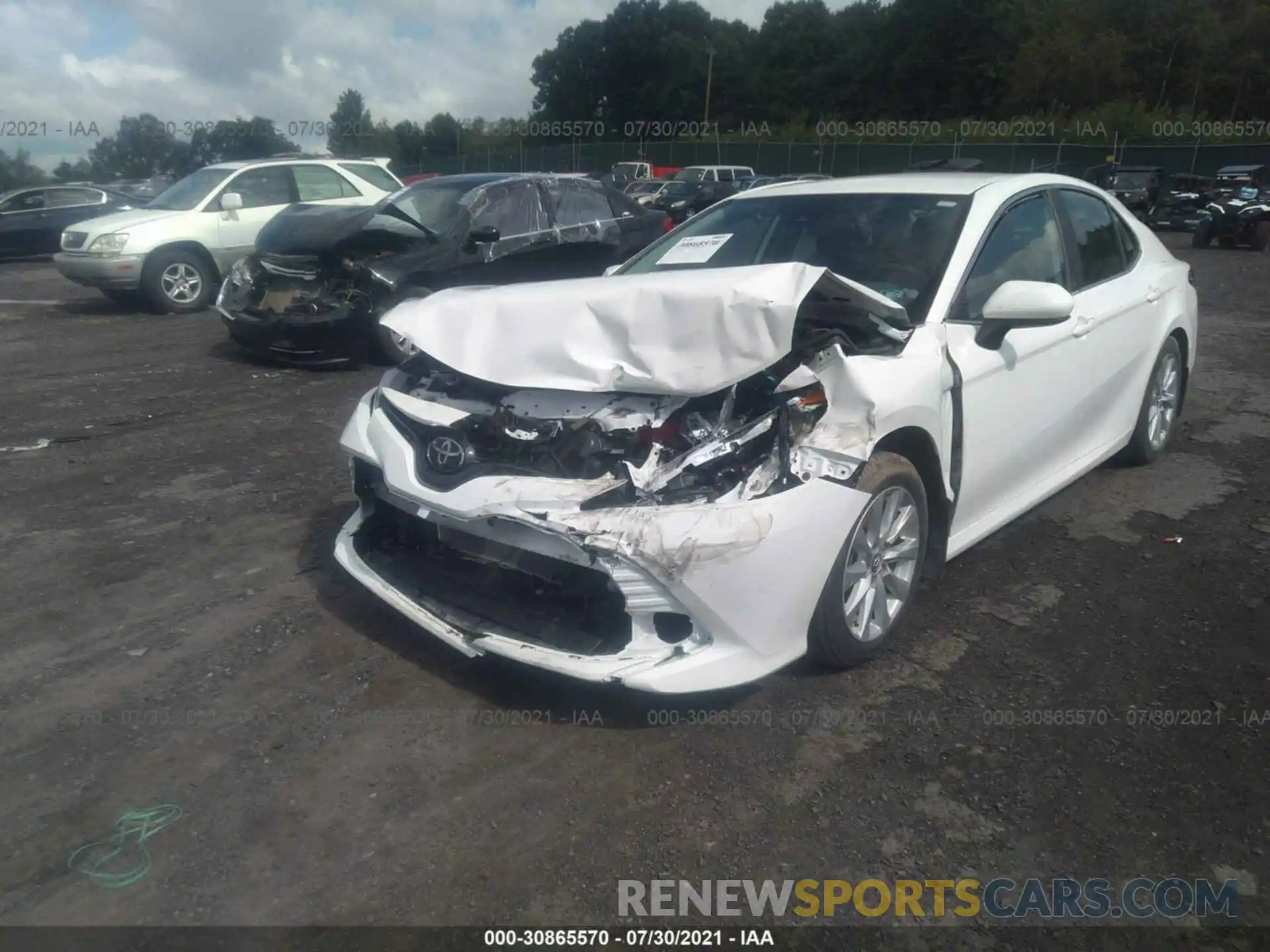 6 Photograph of a damaged car 4T1B11HK4KU176204 TOYOTA CAMRY 2019