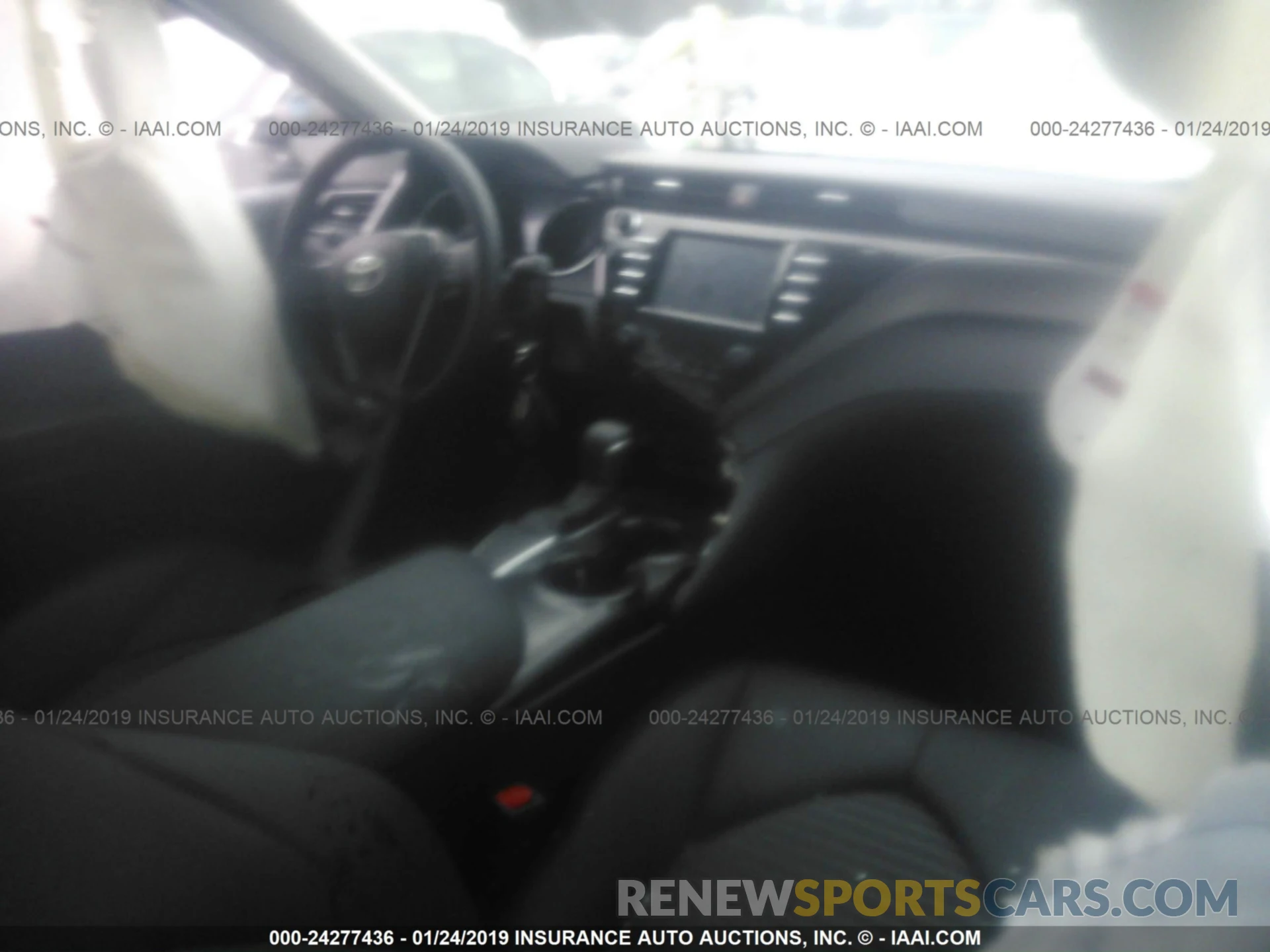 5 Photograph of a damaged car 4T1B11HK4KU177532 TOYOTA CAMRY 2019