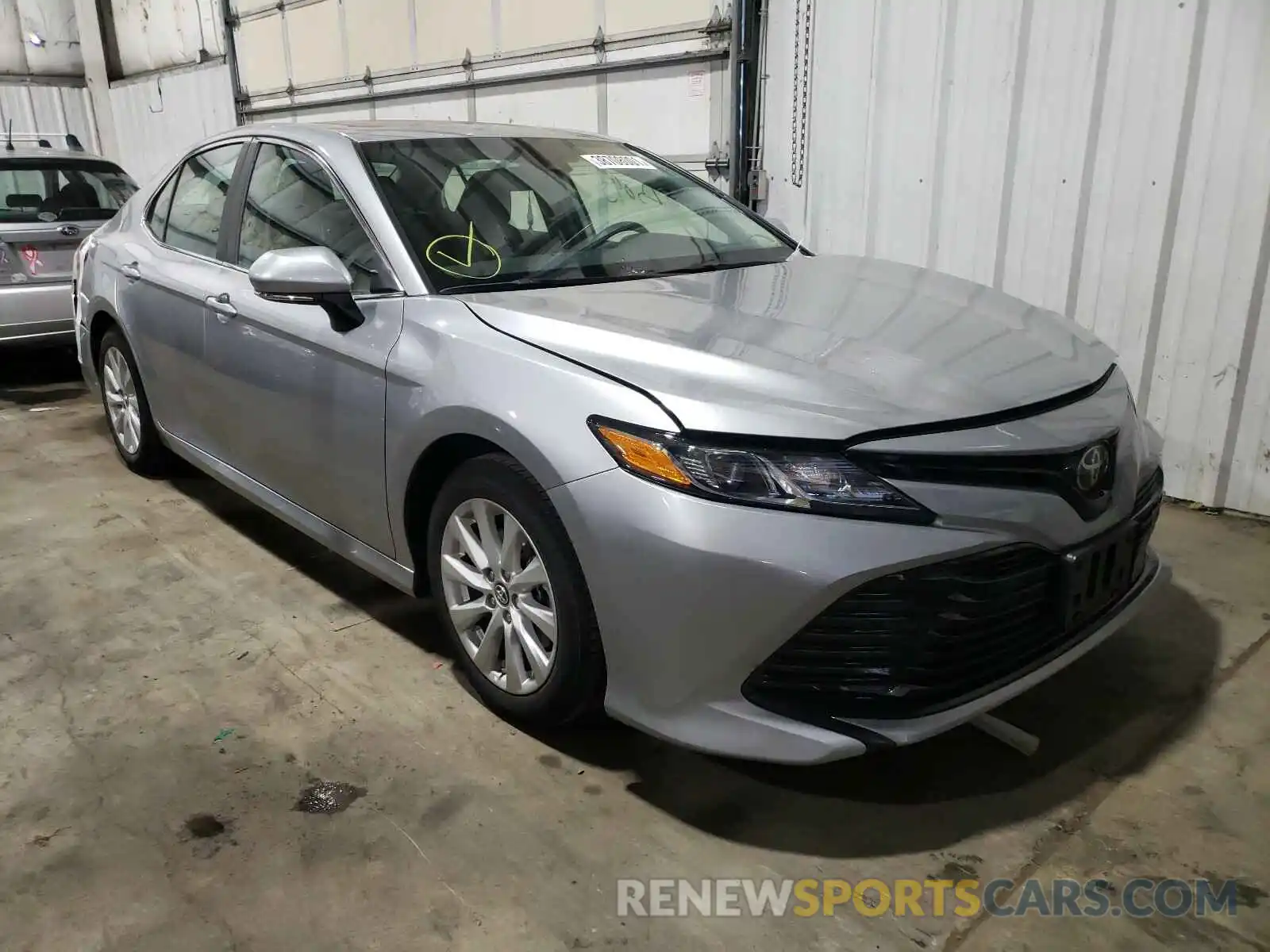 1 Photograph of a damaged car 4T1B11HK4KU177658 TOYOTA CAMRY 2019