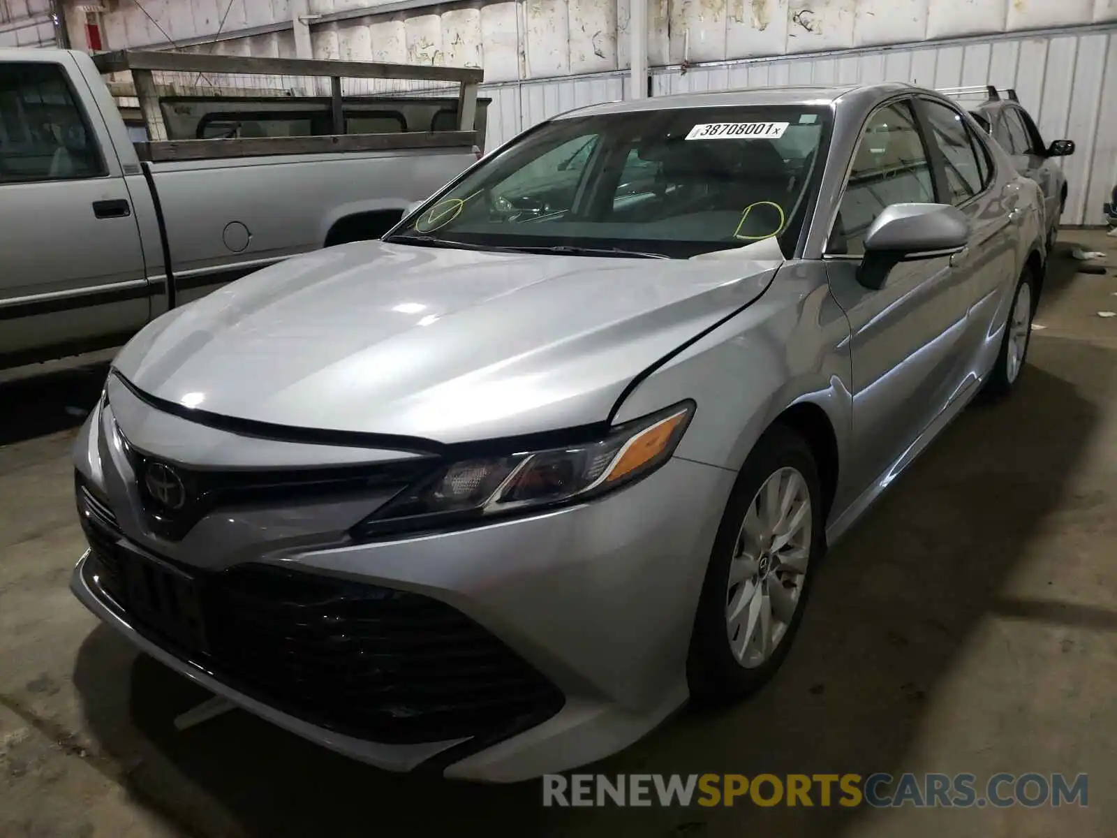 2 Photograph of a damaged car 4T1B11HK4KU177658 TOYOTA CAMRY 2019