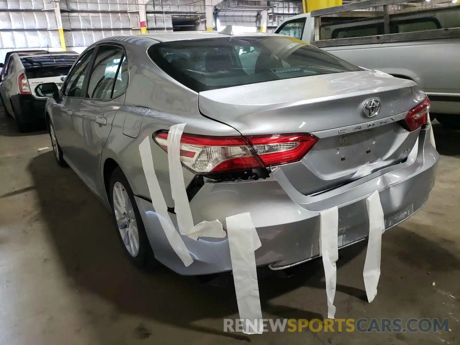 3 Photograph of a damaged car 4T1B11HK4KU177658 TOYOTA CAMRY 2019