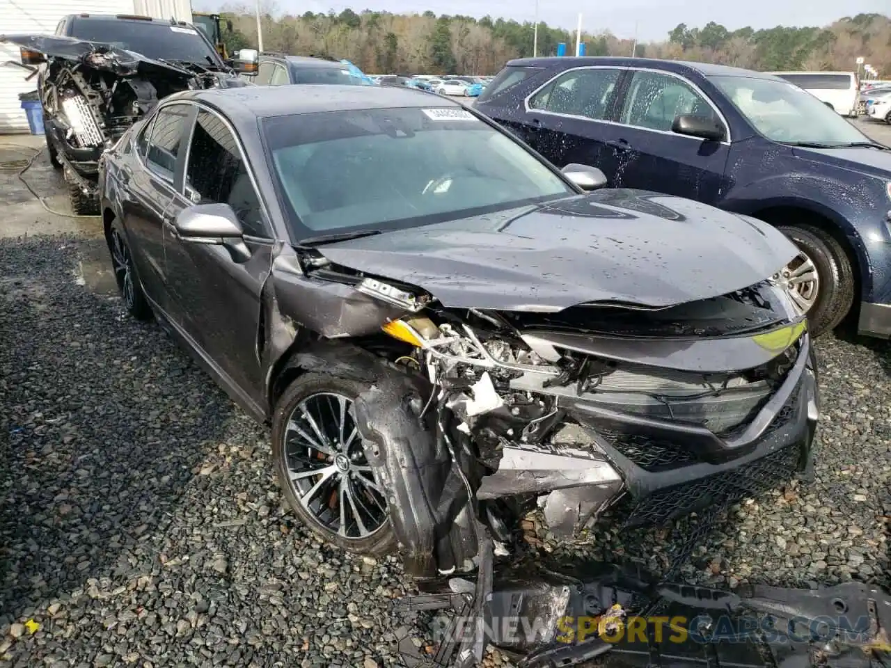 1 Photograph of a damaged car 4T1B11HK4KU177711 TOYOTA CAMRY 2019