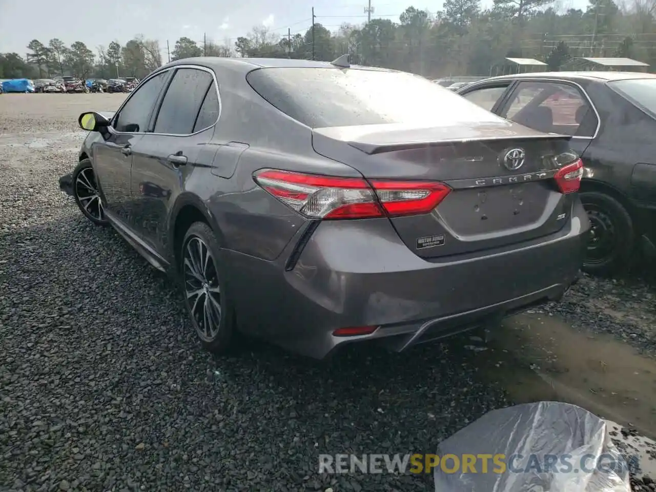 3 Photograph of a damaged car 4T1B11HK4KU177711 TOYOTA CAMRY 2019