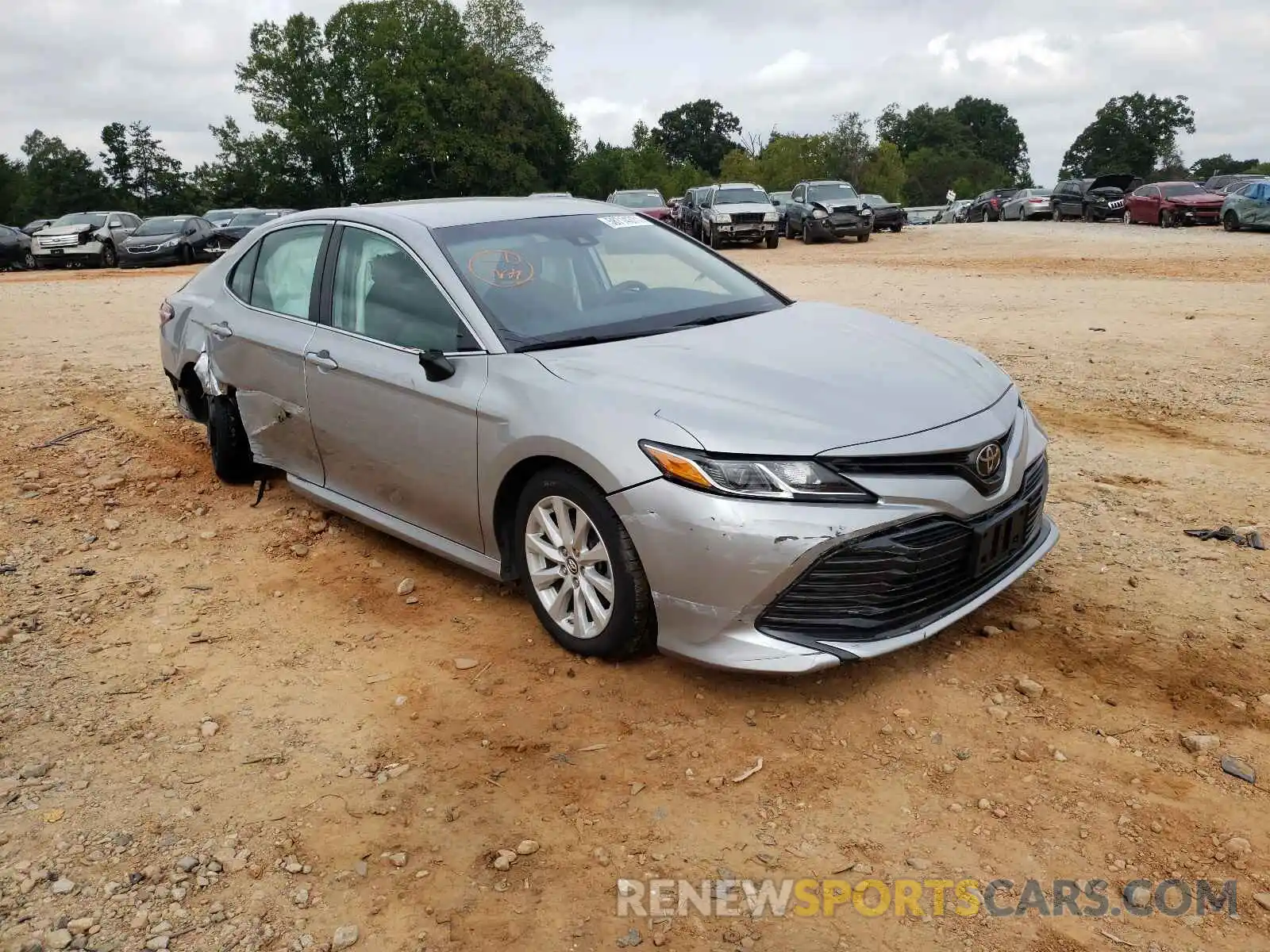 1 Photograph of a damaged car 4T1B11HK4KU178230 TOYOTA CAMRY 2019