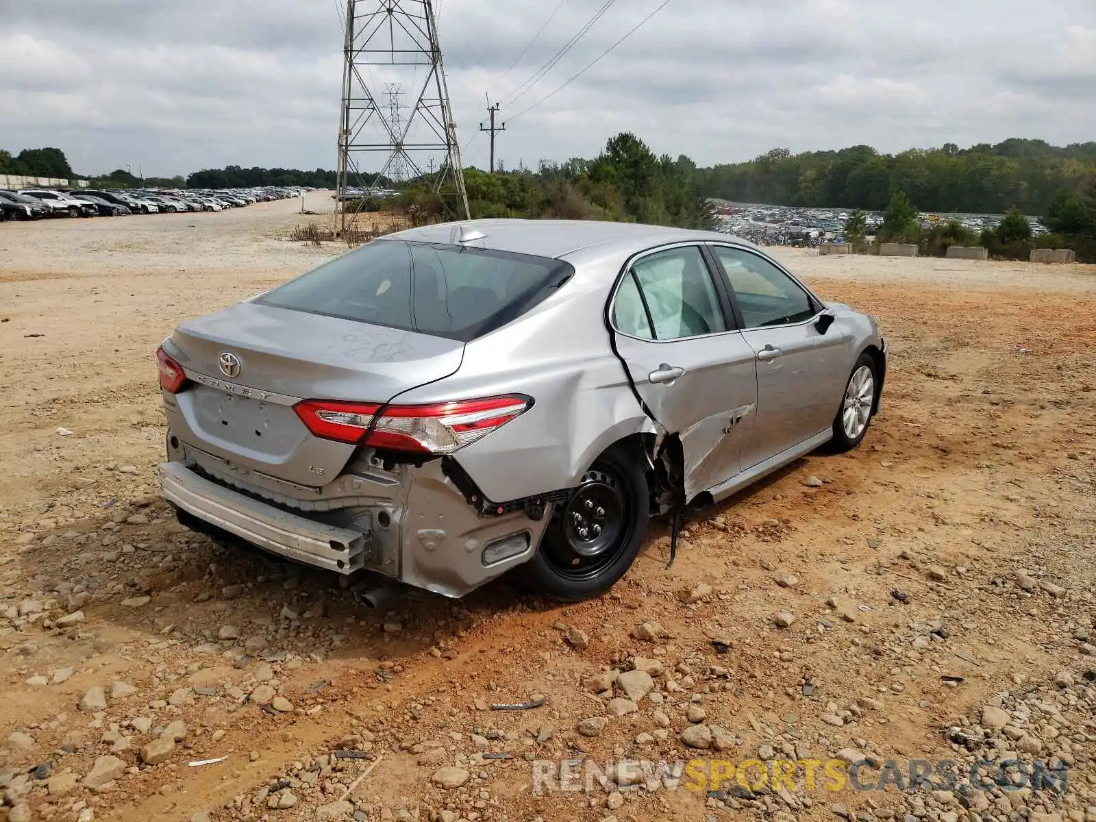 4 Photograph of a damaged car 4T1B11HK4KU178230 TOYOTA CAMRY 2019