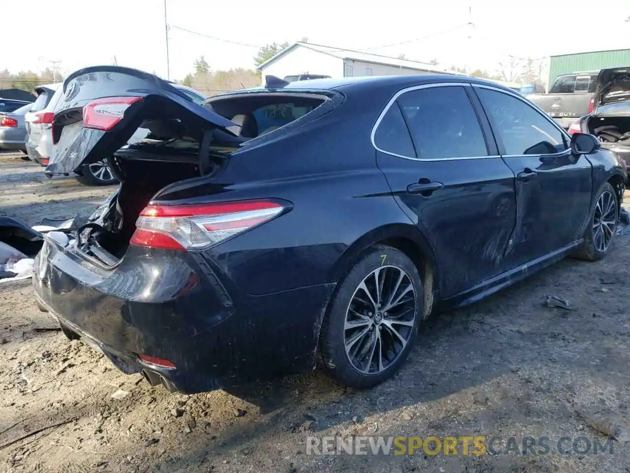 4 Photograph of a damaged car 4T1B11HK4KU178289 TOYOTA CAMRY 2019