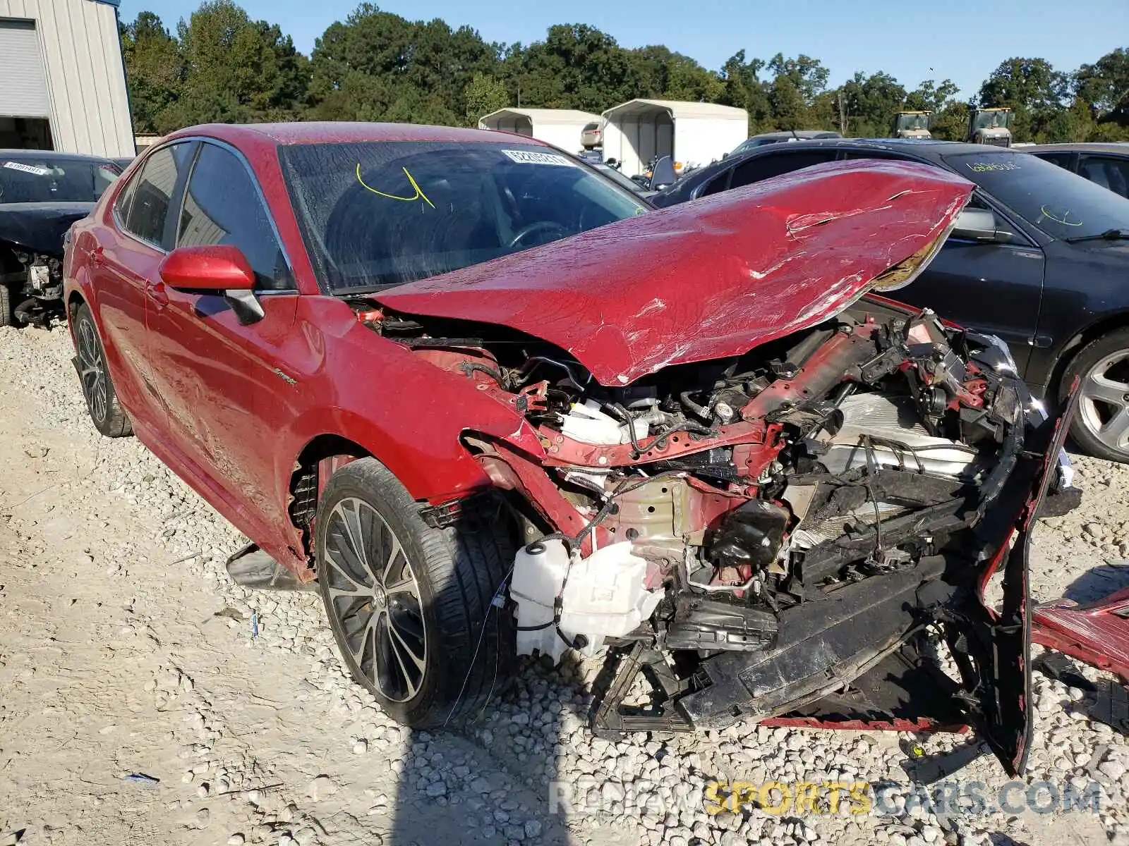 1 Photograph of a damaged car 4T1B11HK4KU179684 TOYOTA CAMRY 2019