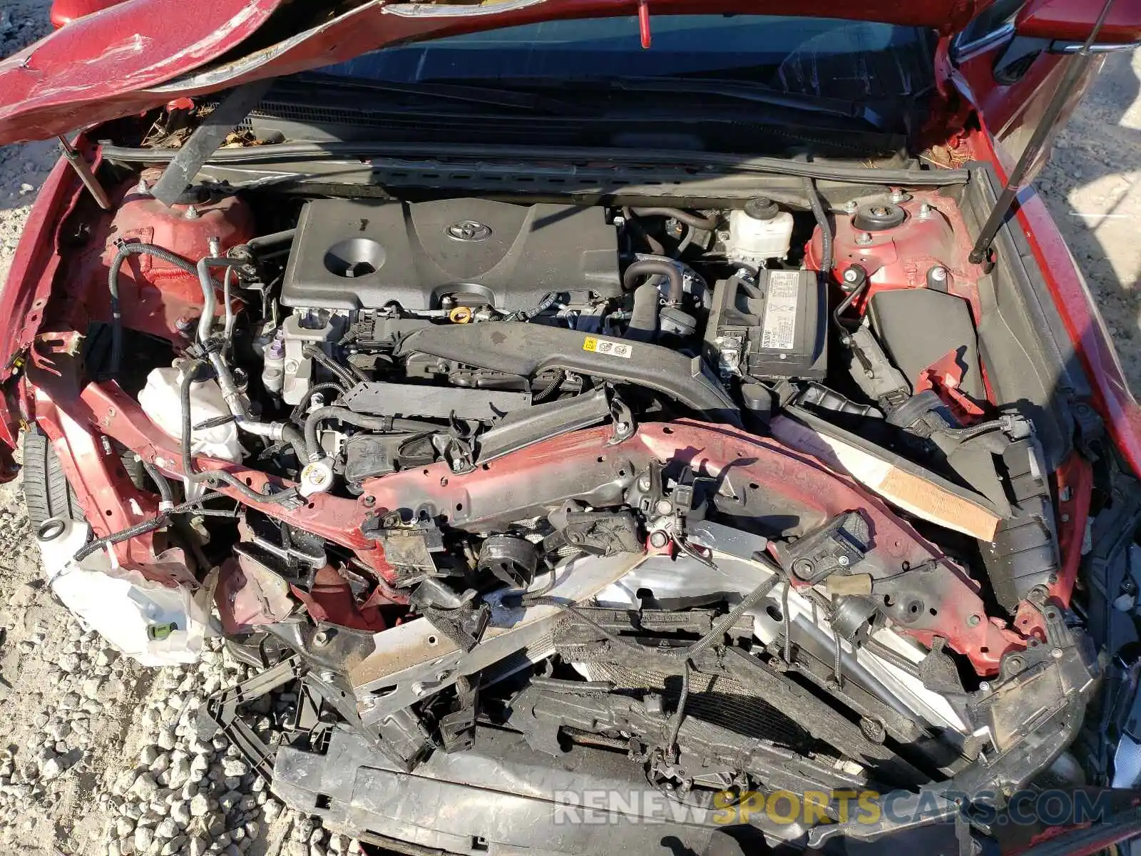 7 Photograph of a damaged car 4T1B11HK4KU179684 TOYOTA CAMRY 2019