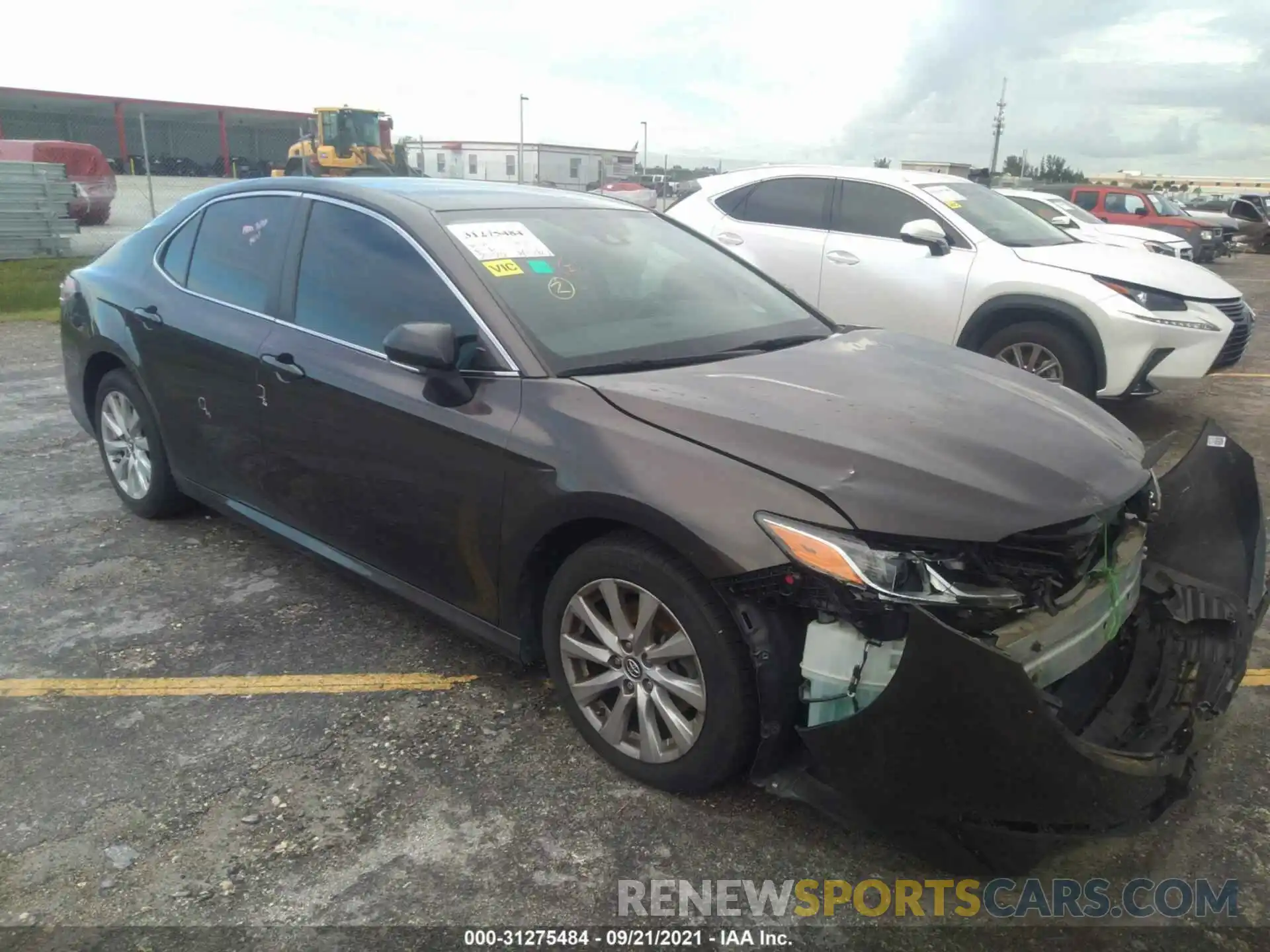 1 Photograph of a damaged car 4T1B11HK4KU180978 TOYOTA CAMRY 2019