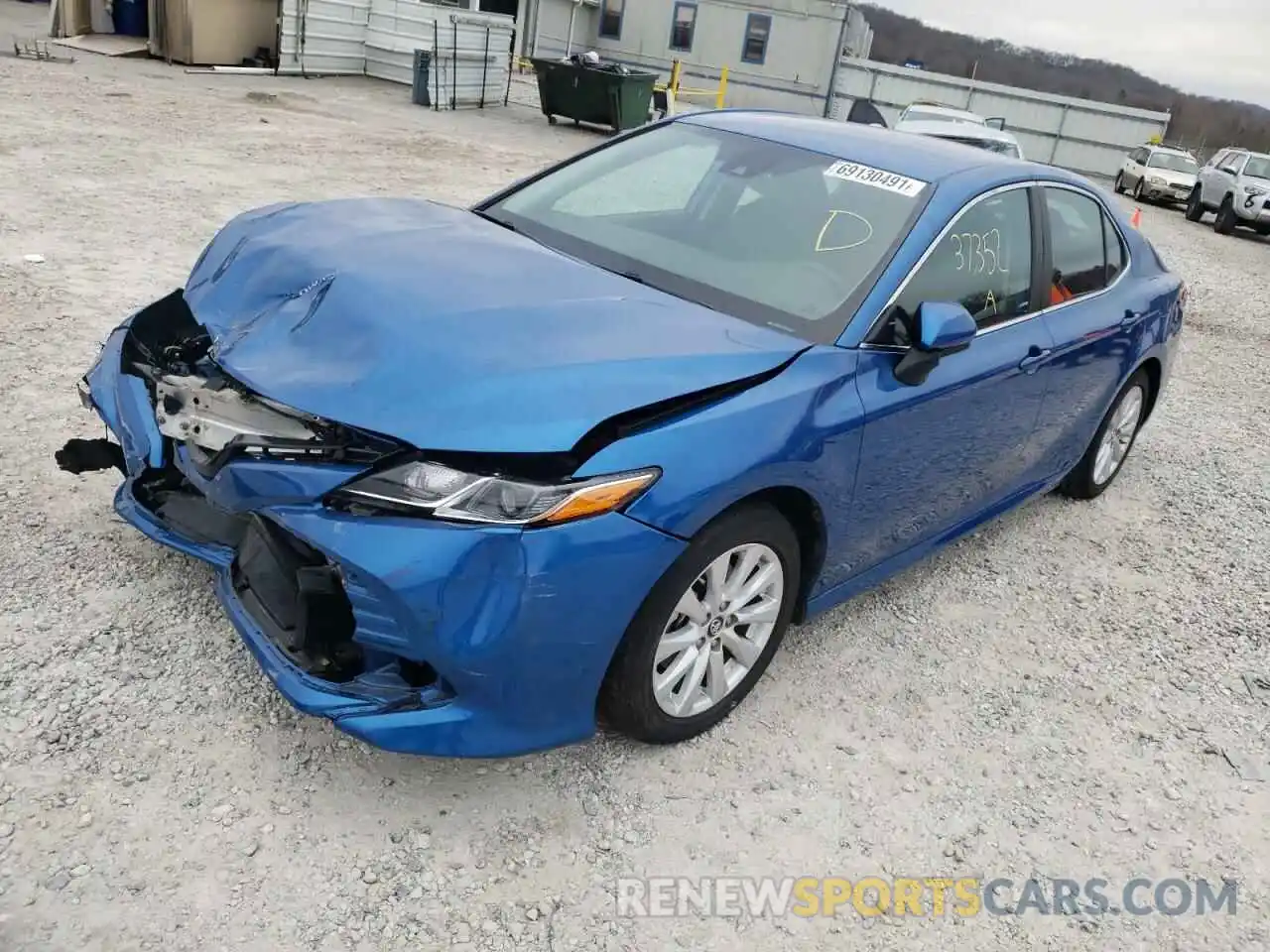 2 Photograph of a damaged car 4T1B11HK4KU185162 TOYOTA CAMRY 2019