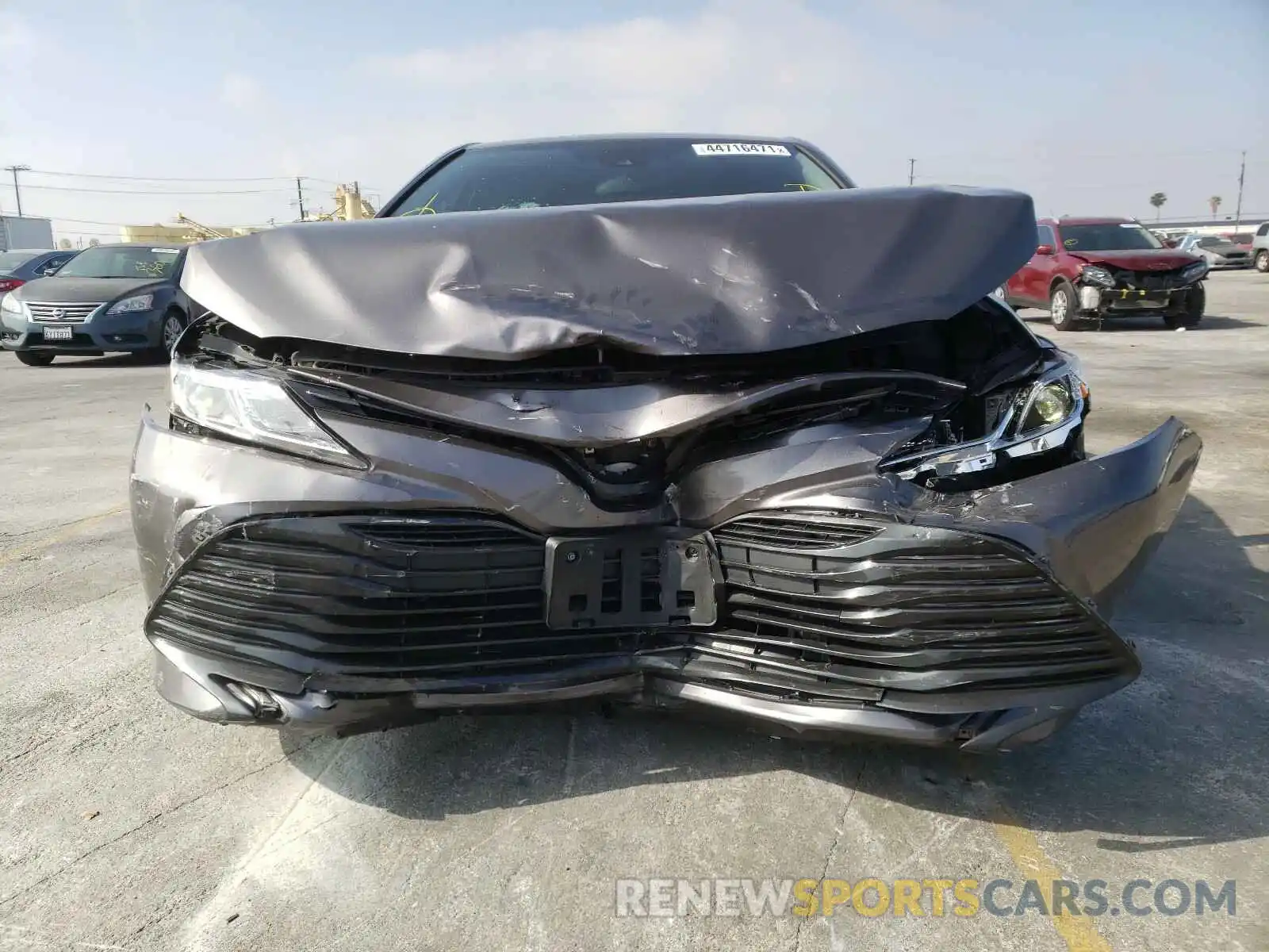 9 Photograph of a damaged car 4T1B11HK4KU186747 TOYOTA CAMRY 2019