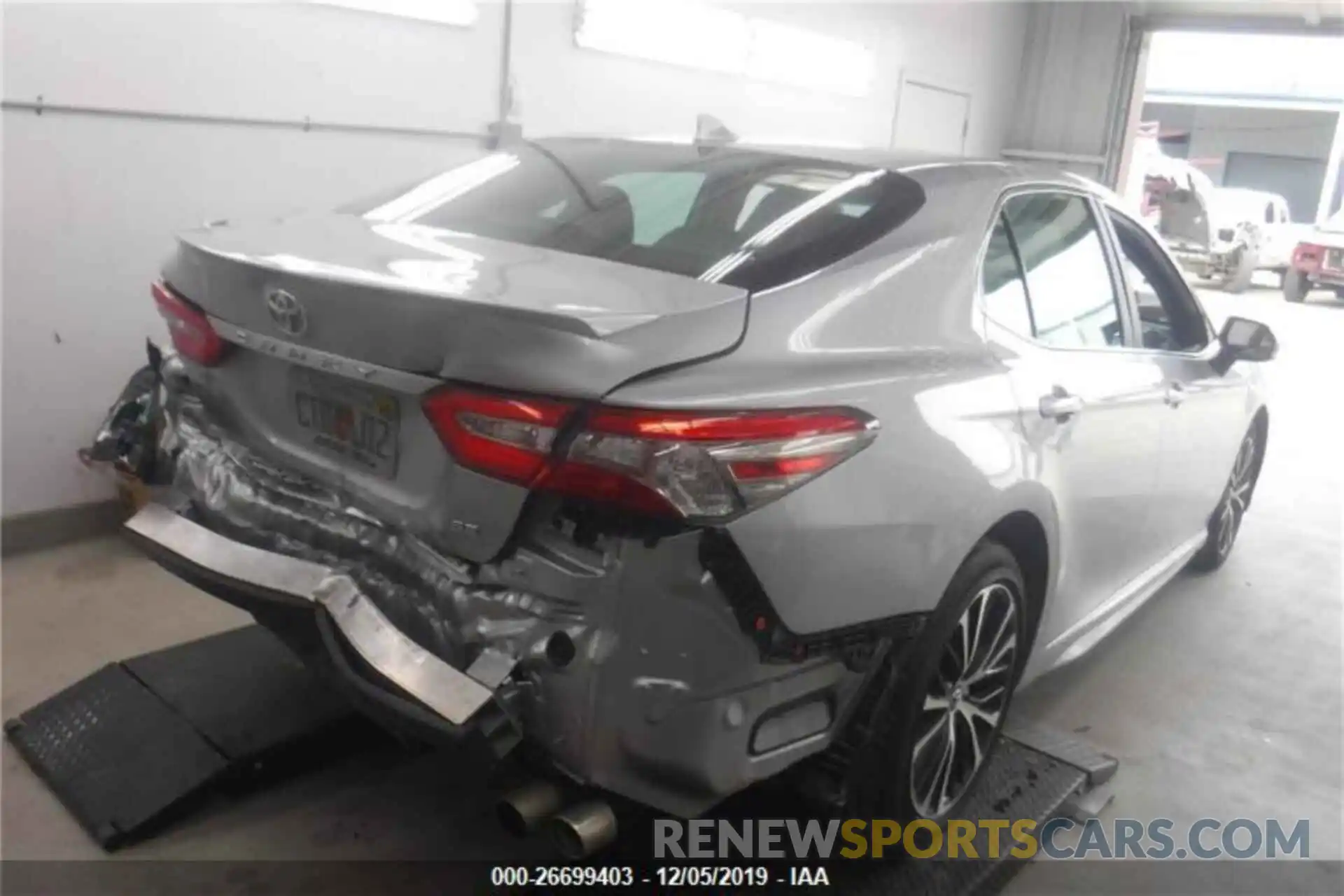 5 Photograph of a damaged car 4T1B11HK4KU187624 TOYOTA CAMRY 2019