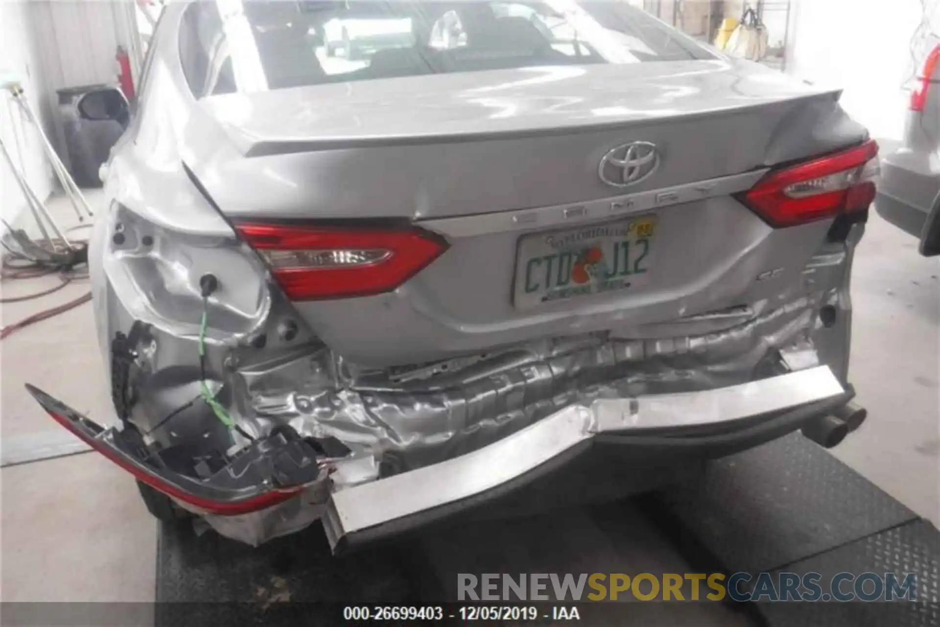 7 Photograph of a damaged car 4T1B11HK4KU187624 TOYOTA CAMRY 2019