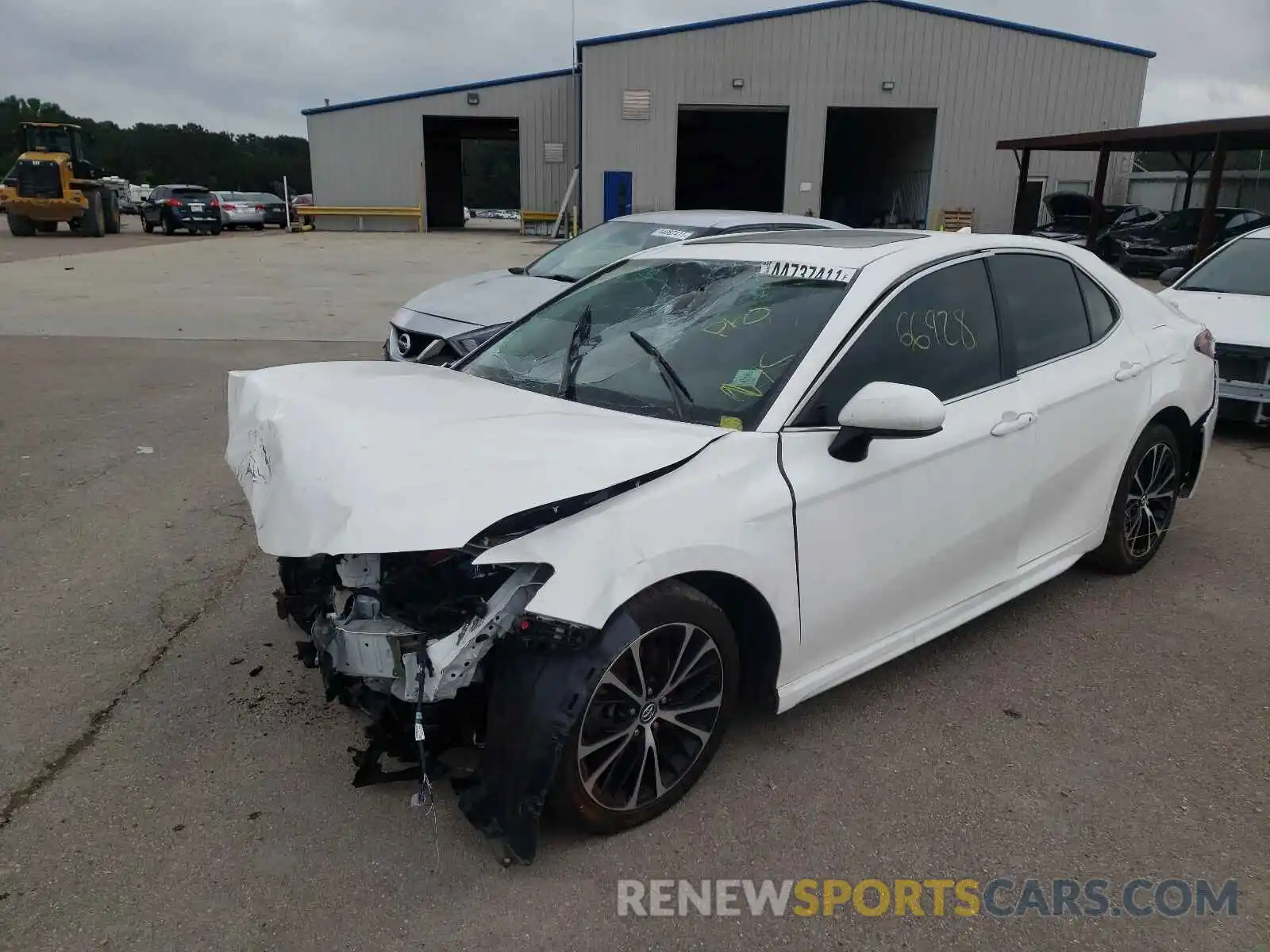 2 Photograph of a damaged car 4T1B11HK4KU189048 TOYOTA CAMRY 2019