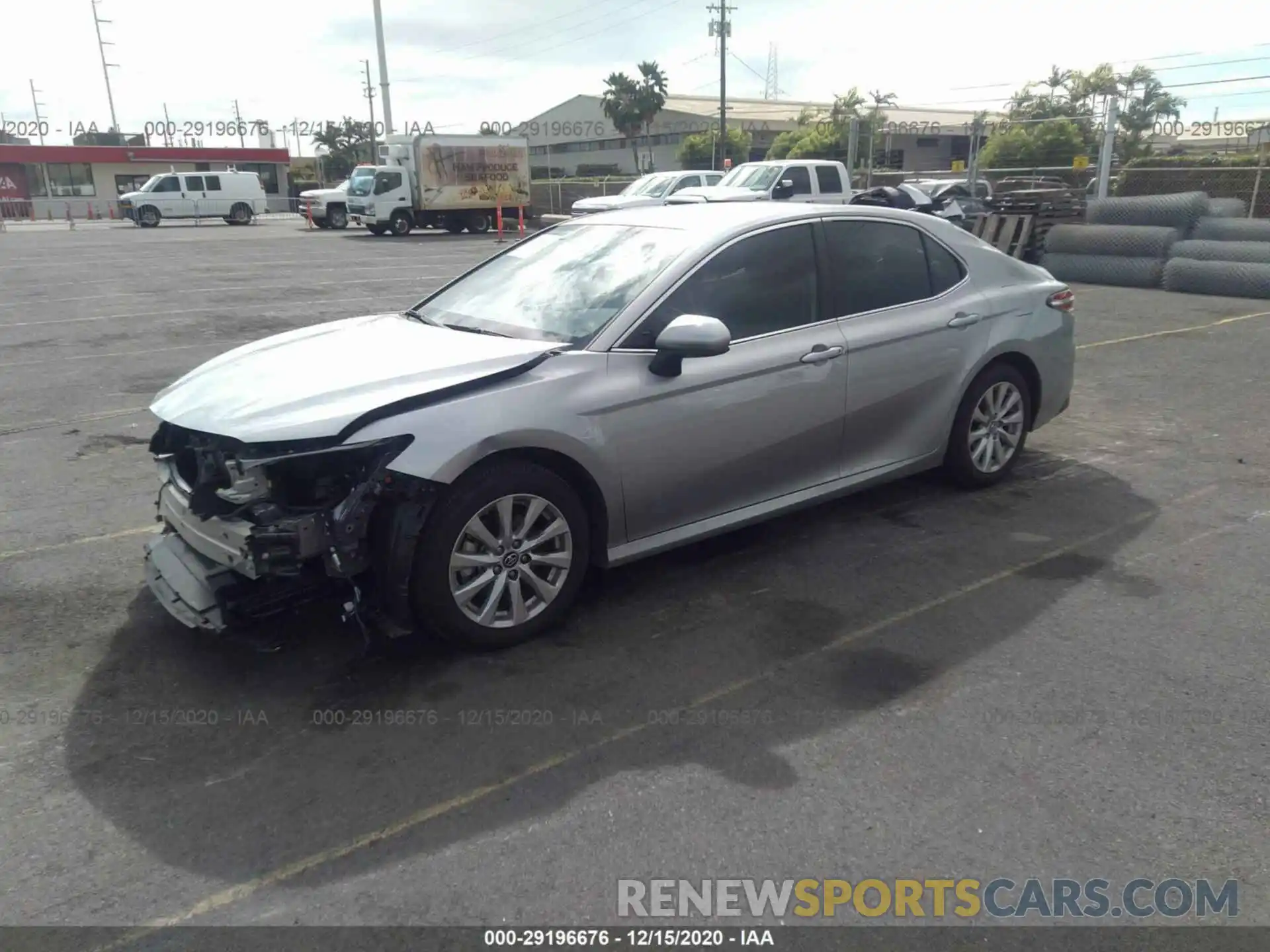 2 Photograph of a damaged car 4T1B11HK4KU189857 TOYOTA CAMRY 2019