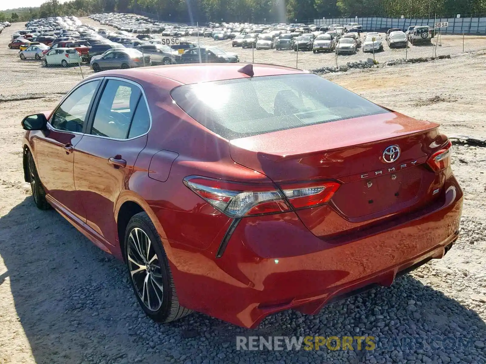 3 Photograph of a damaged car 4T1B11HK4KU189907 TOYOTA CAMRY 2019