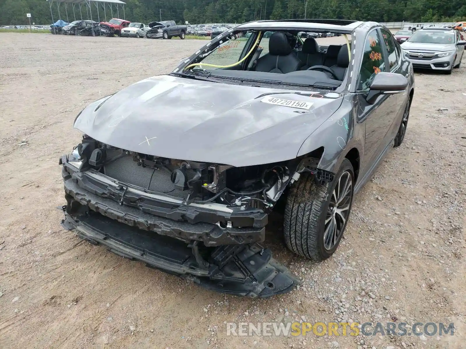 2 Photograph of a damaged car 4T1B11HK4KU190720 TOYOTA CAMRY 2019