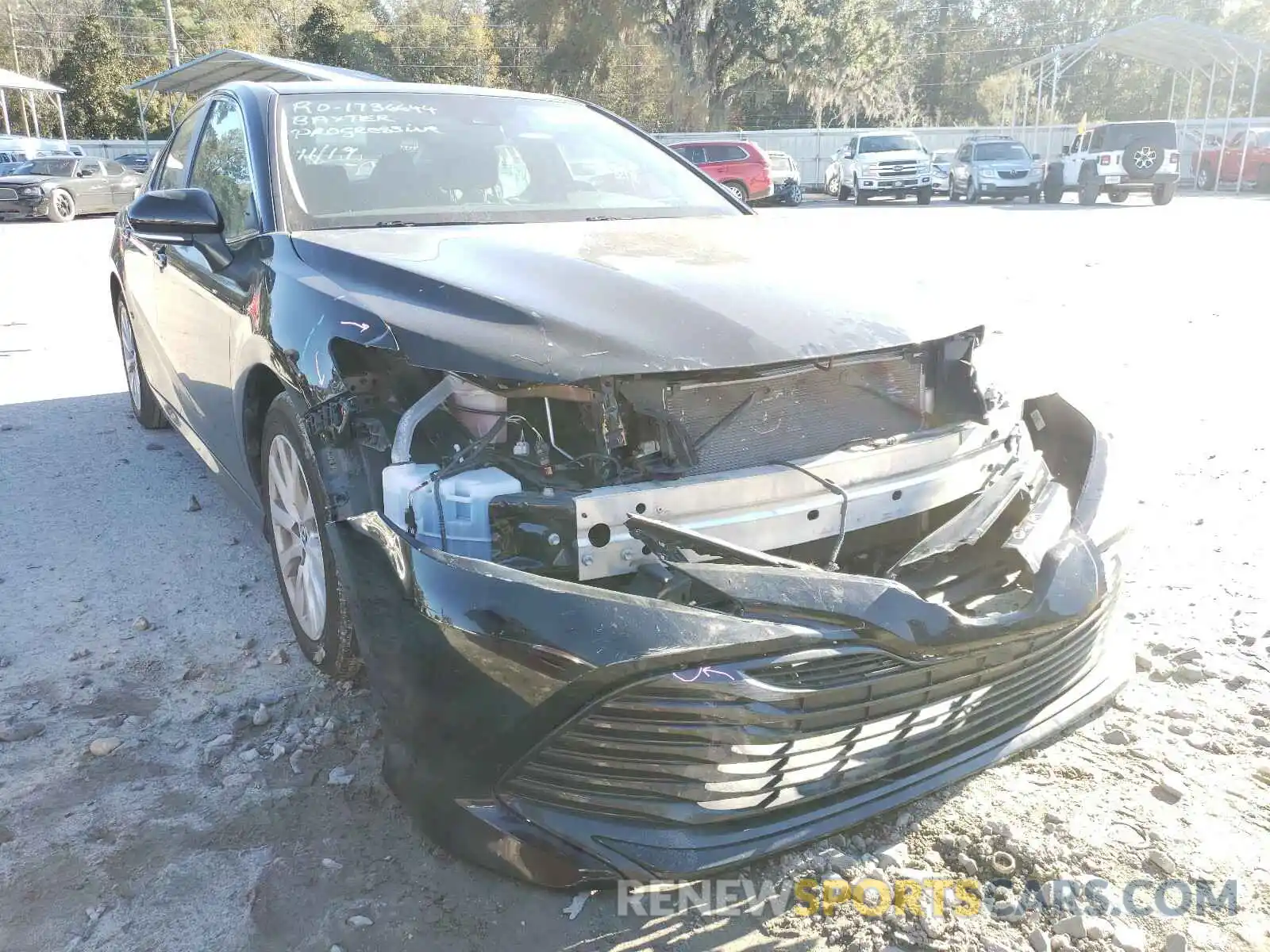 1 Photograph of a damaged car 4T1B11HK4KU191205 TOYOTA CAMRY 2019