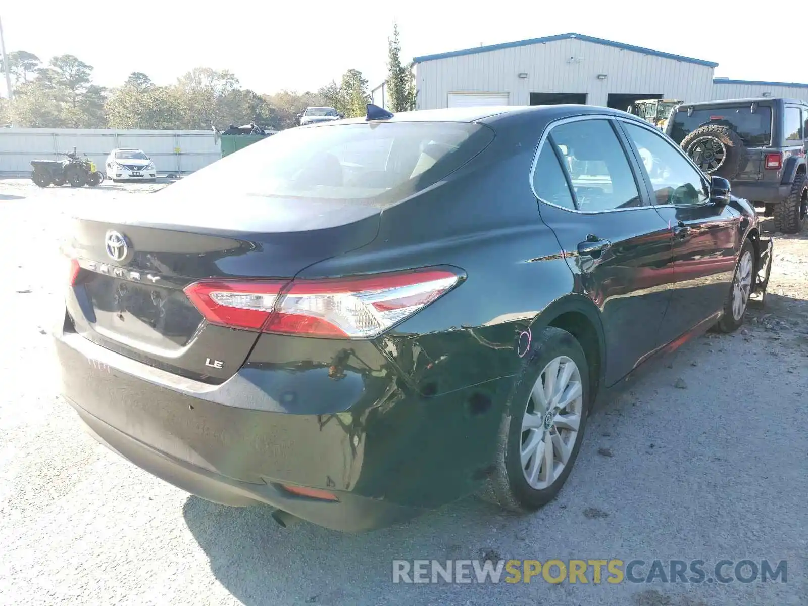 4 Photograph of a damaged car 4T1B11HK4KU191205 TOYOTA CAMRY 2019