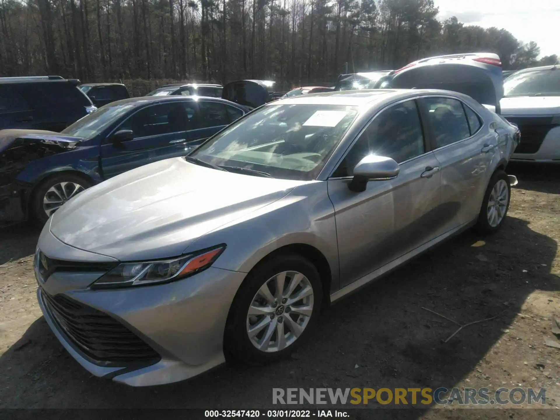 2 Photograph of a damaged car 4T1B11HK4KU191852 TOYOTA CAMRY 2019