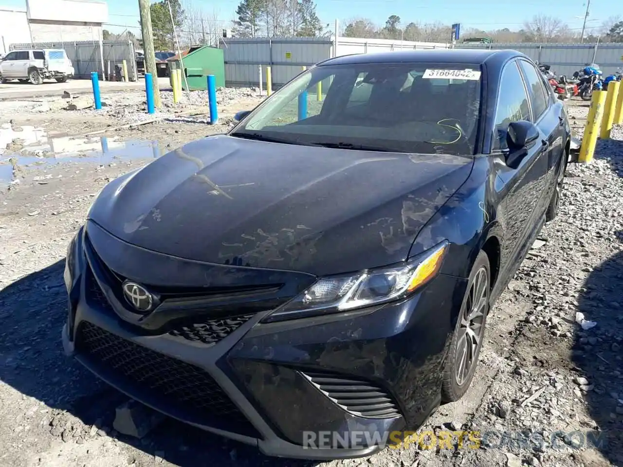 2 Photograph of a damaged car 4T1B11HK4KU191964 TOYOTA CAMRY 2019