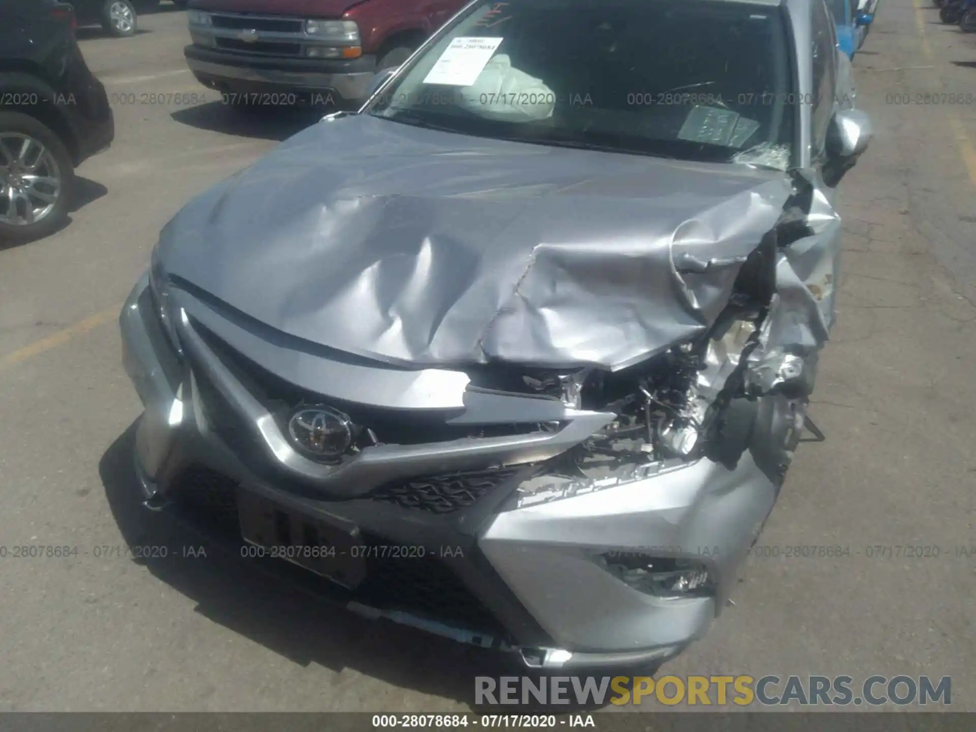 6 Photograph of a damaged car 4T1B11HK4KU192418 TOYOTA CAMRY 2019