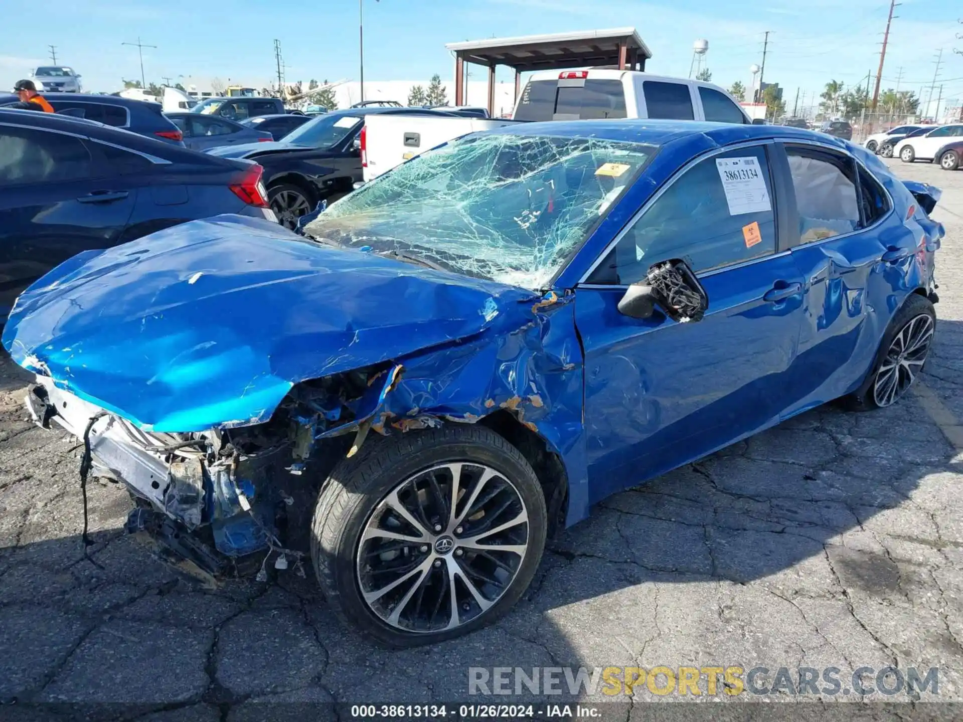 2 Photograph of a damaged car 4T1B11HK4KU192936 TOYOTA CAMRY 2019