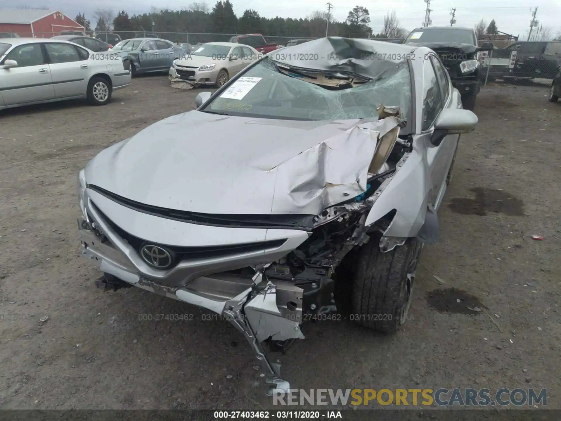 6 Photograph of a damaged car 4T1B11HK4KU193830 TOYOTA CAMRY 2019