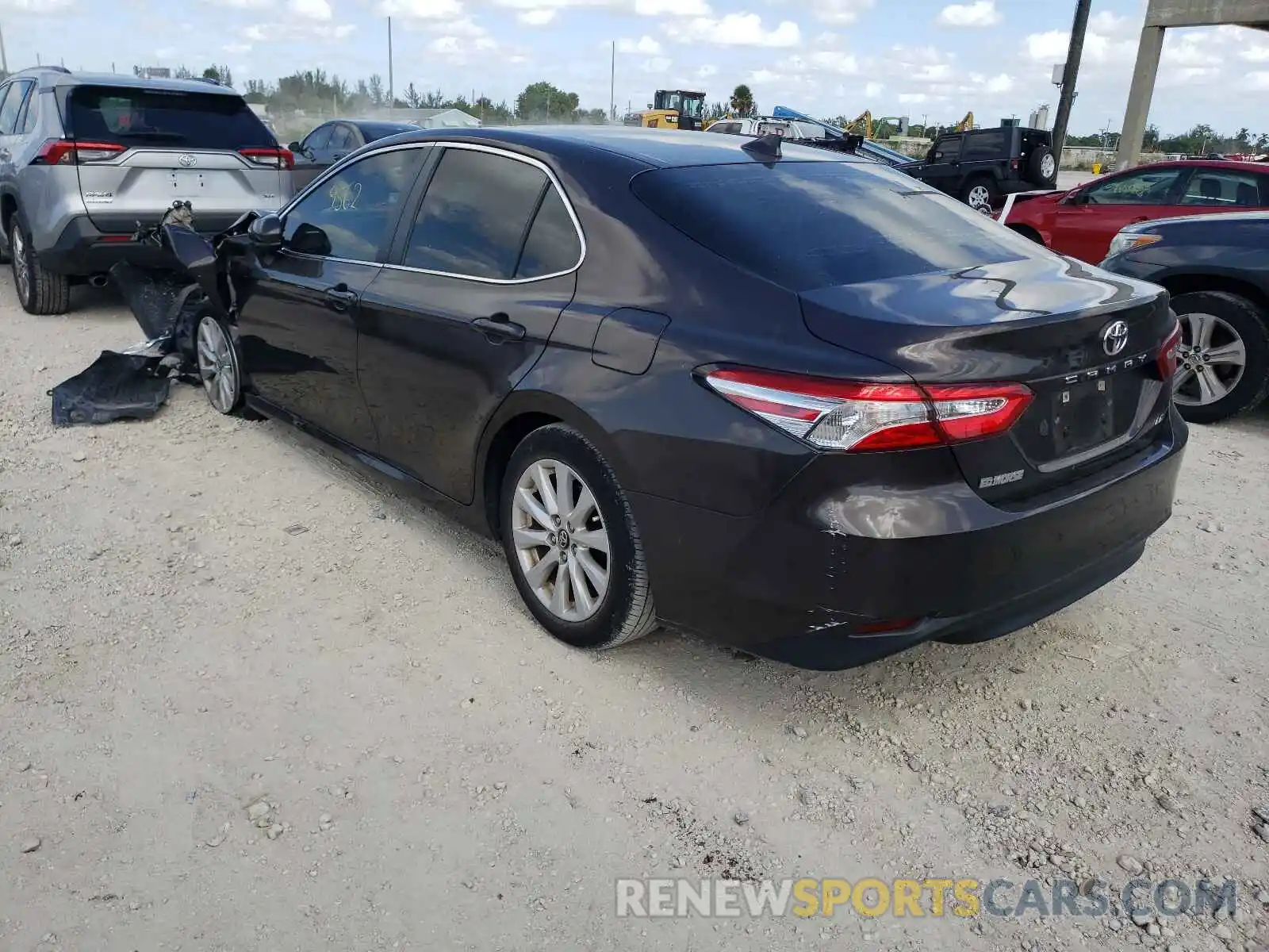 3 Photograph of a damaged car 4T1B11HK4KU194329 TOYOTA CAMRY 2019