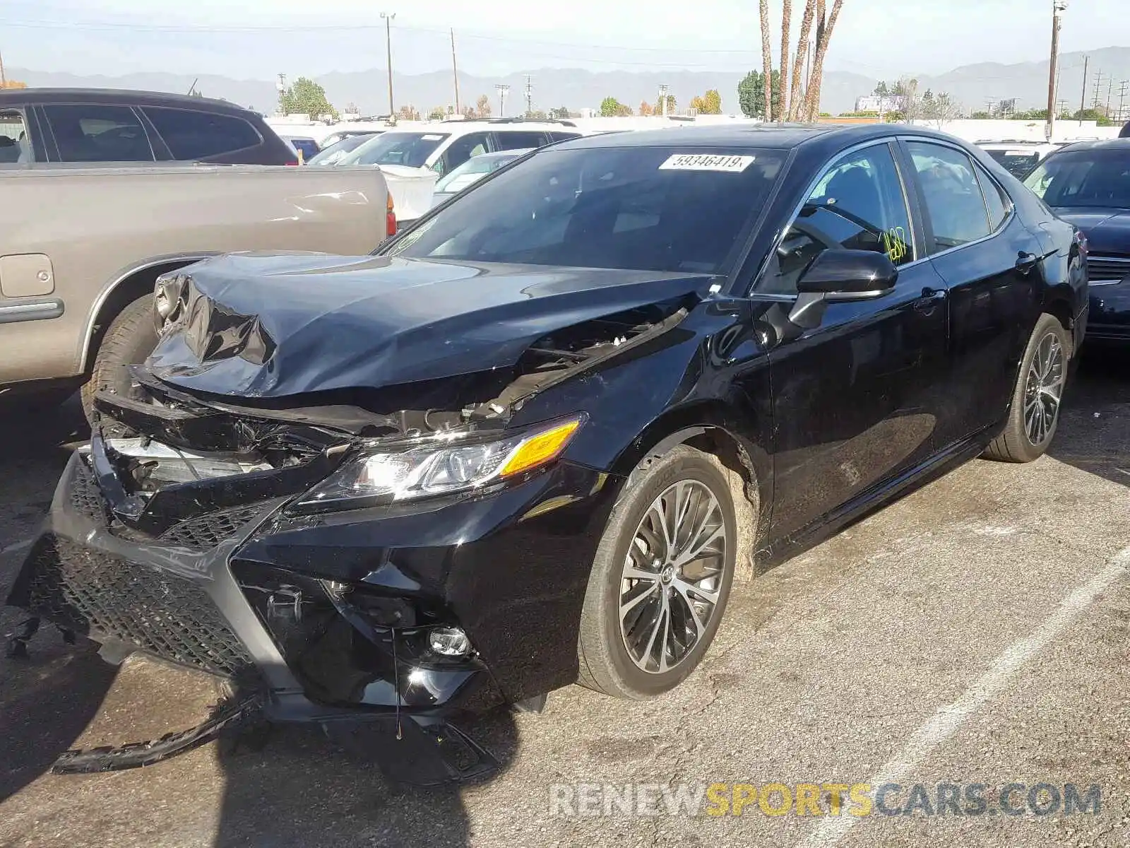 2 Photograph of a damaged car 4T1B11HK4KU197604 TOYOTA CAMRY 2019