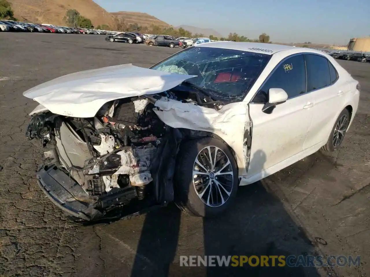 2 Photograph of a damaged car 4T1B11HK4KU197943 TOYOTA CAMRY 2019