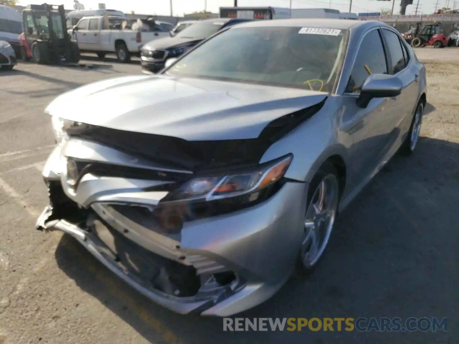 2 Photograph of a damaged car 4T1B11HK4KU199319 TOYOTA CAMRY 2019