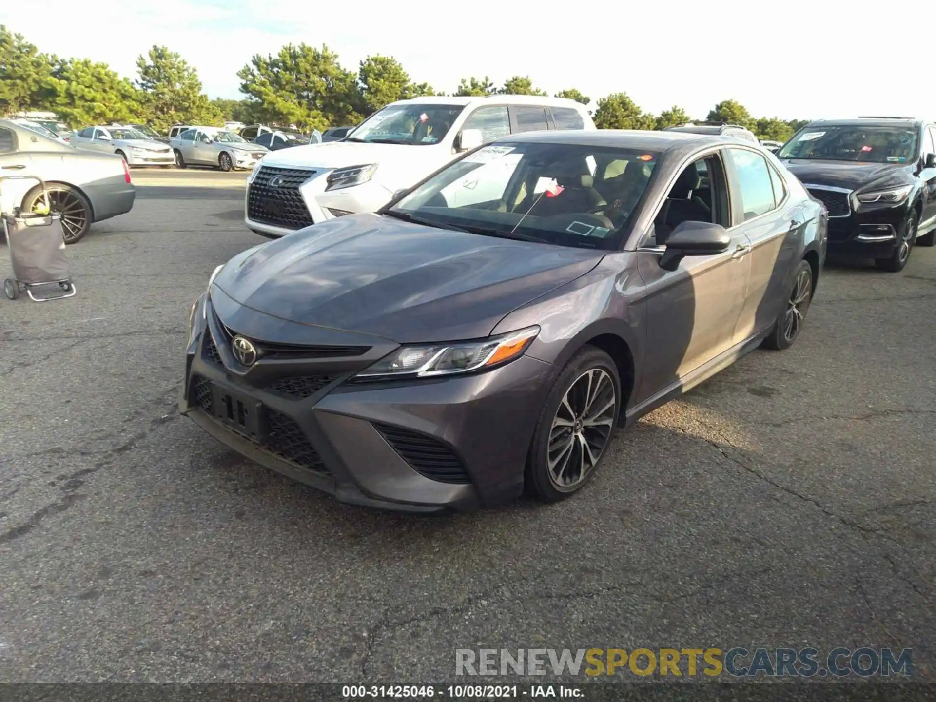 2 Photograph of a damaged car 4T1B11HK4KU200260 TOYOTA CAMRY 2019