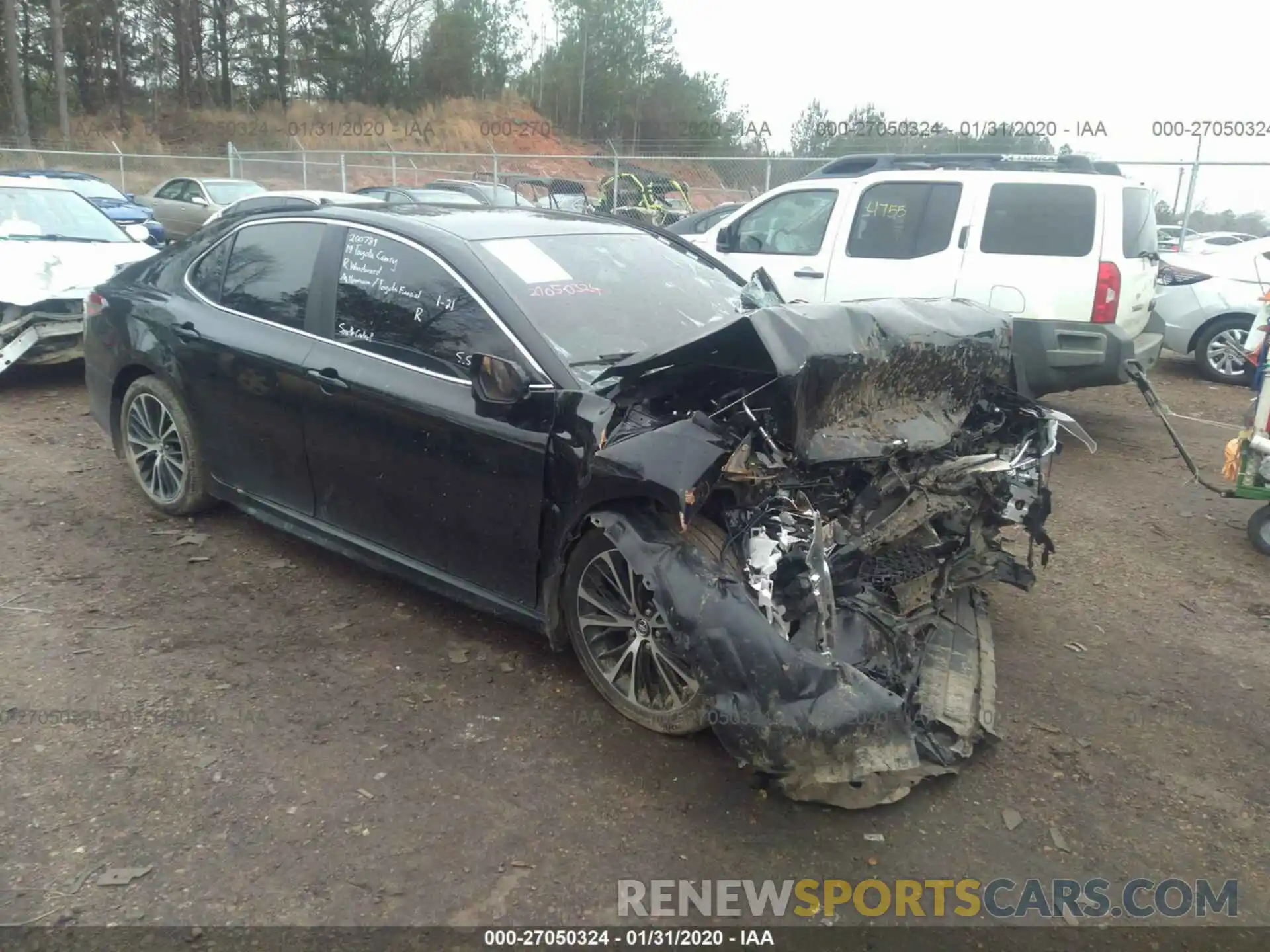 1 Photograph of a damaged car 4T1B11HK4KU200789 TOYOTA CAMRY 2019