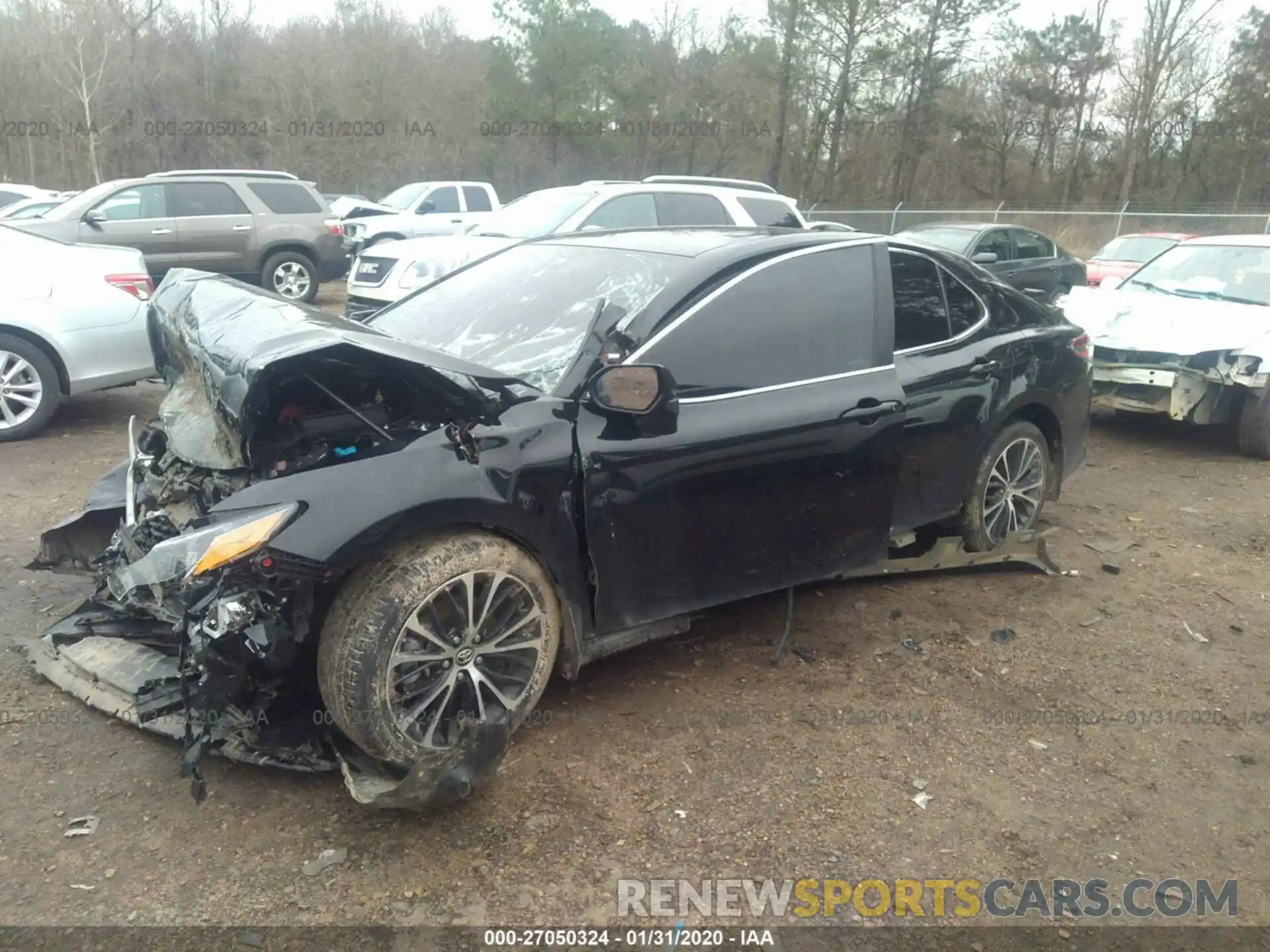 2 Photograph of a damaged car 4T1B11HK4KU200789 TOYOTA CAMRY 2019