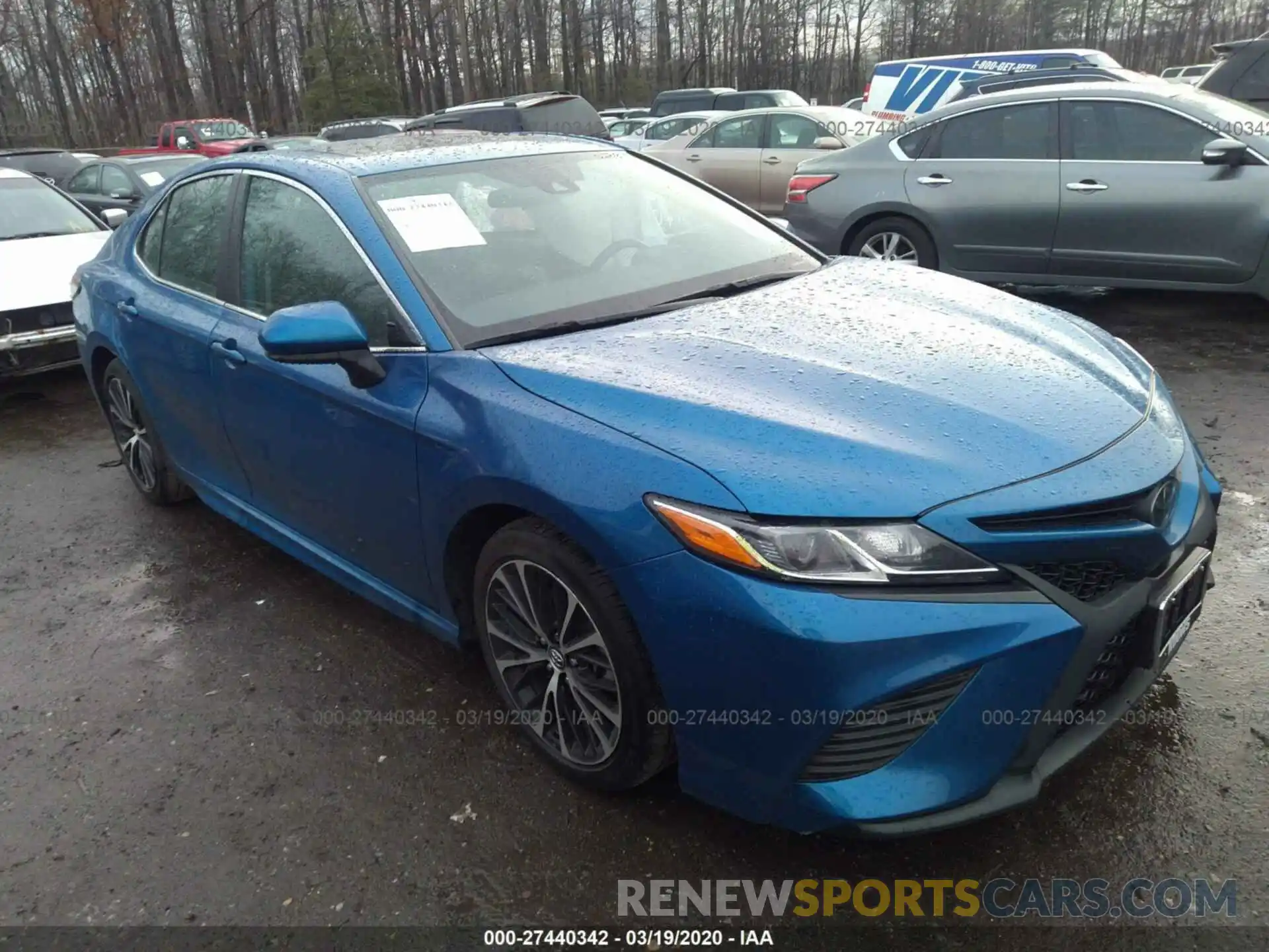 1 Photograph of a damaged car 4T1B11HK4KU201120 TOYOTA CAMRY 2019