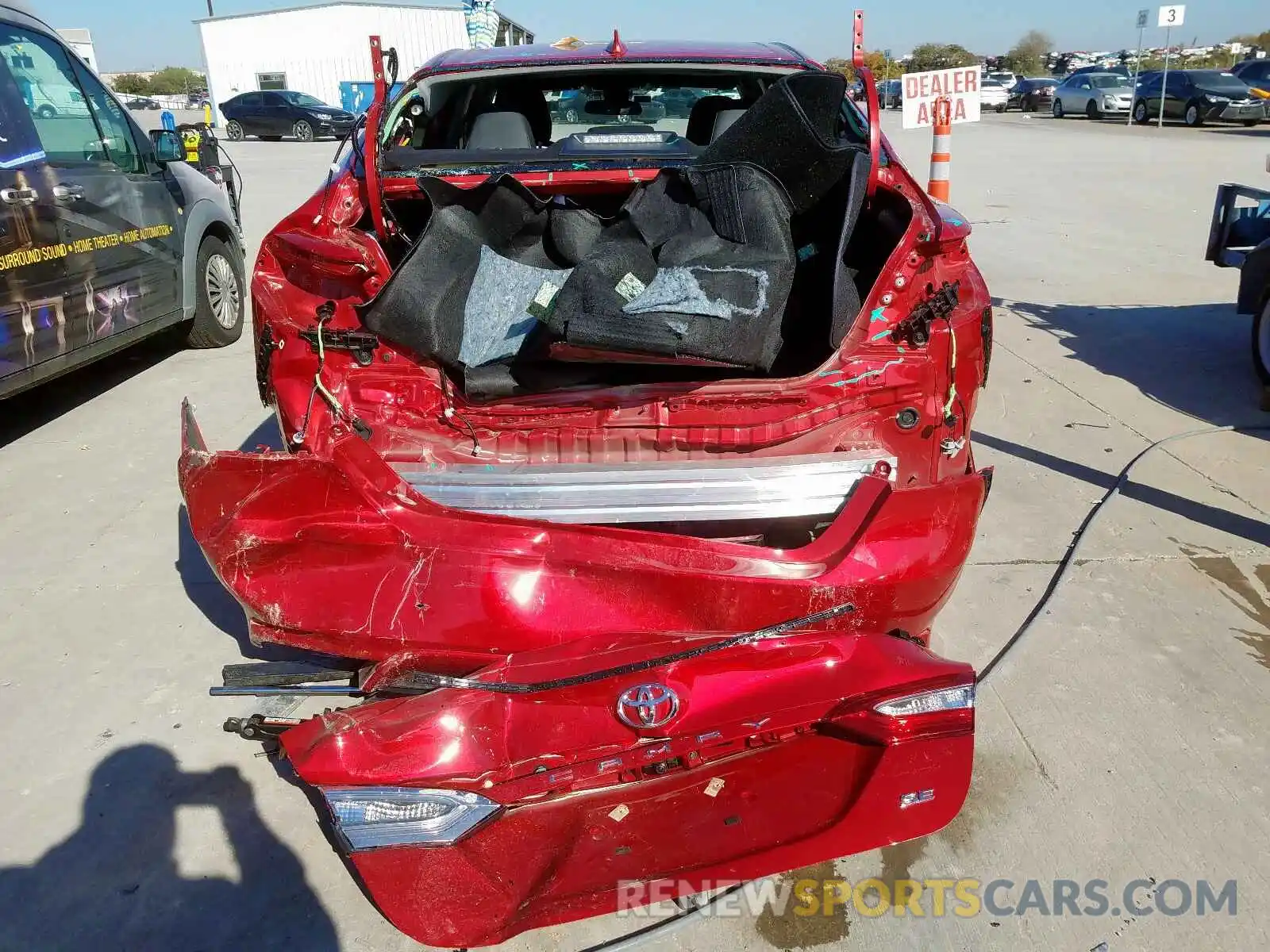 9 Photograph of a damaged car 4T1B11HK4KU201263 TOYOTA CAMRY 2019